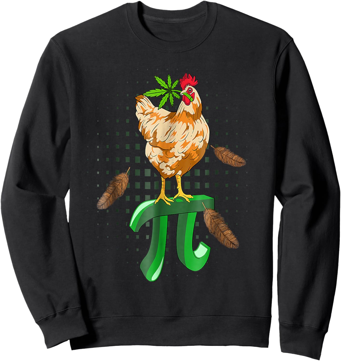 Chicken Pot Pie Cannabis Sweatshirt - Sweatshirt | Black
