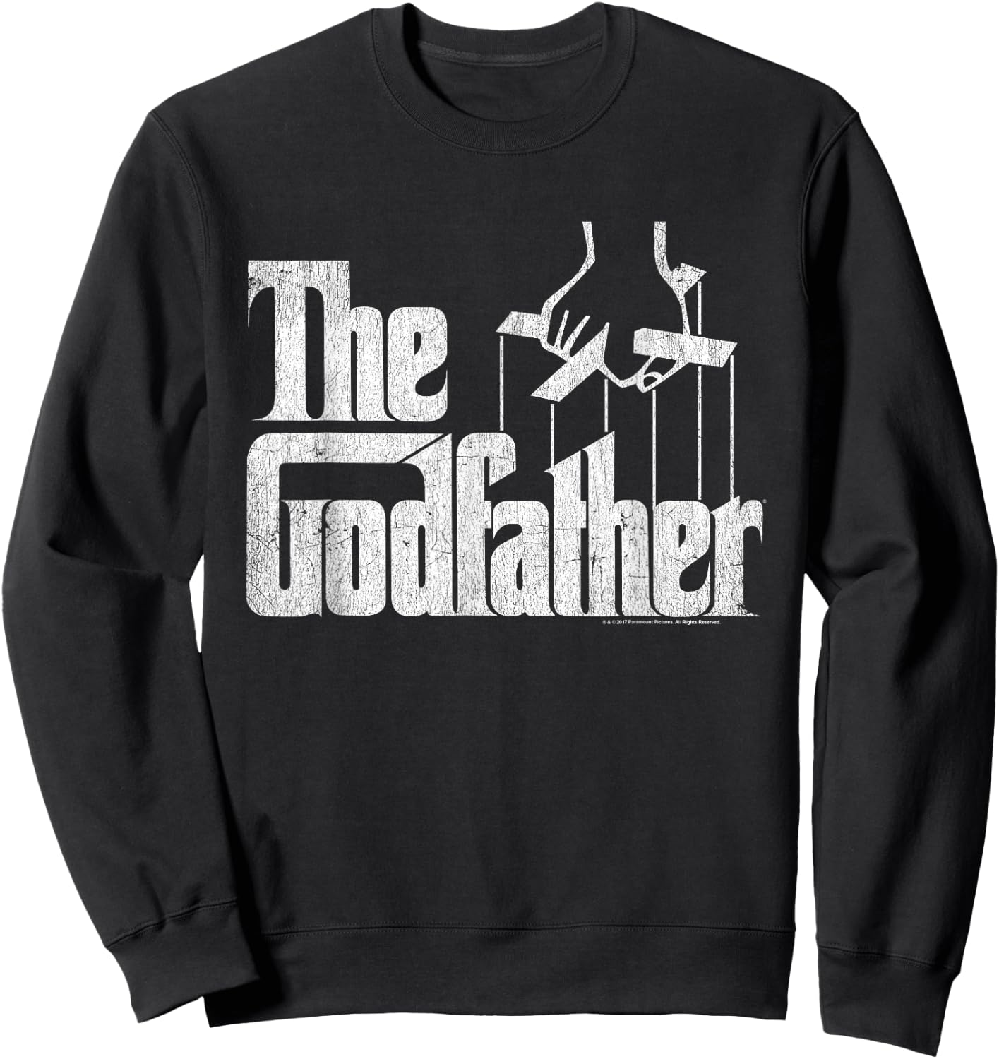 The Godfather - Black, Small, -Adults, Short Sleeve, , Regular Fit, Classic, Themed Sweatshirt - Sweatshirt | Black