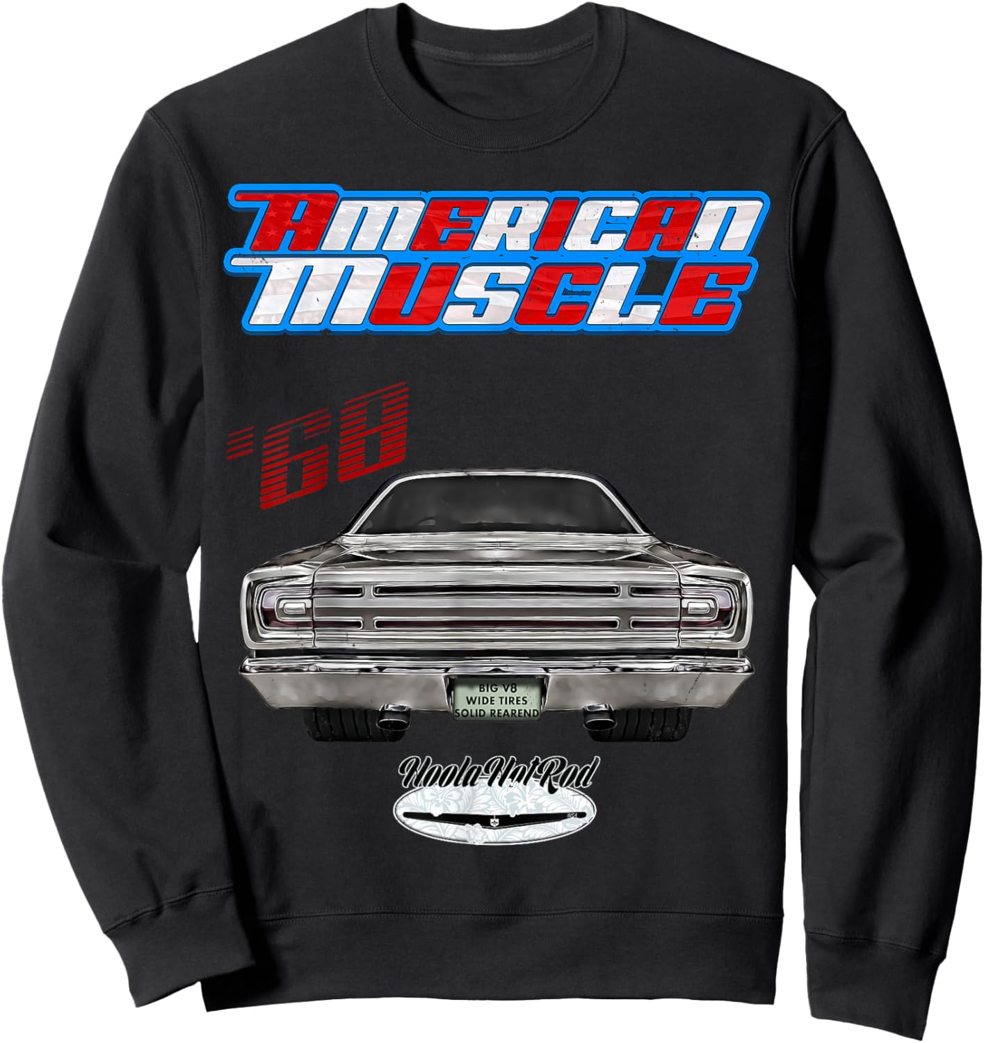 1968,GTX,Belvedere,Satellite,Hot Rod,Muscle Car,Drag Racing Sweatshirt - Sweatshirt | Black