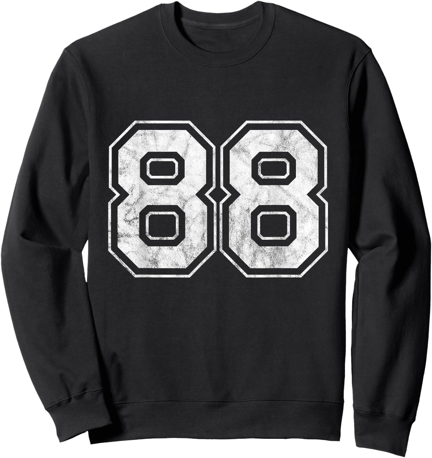Number 88 Sweatshirt - Sweatshirt | Black