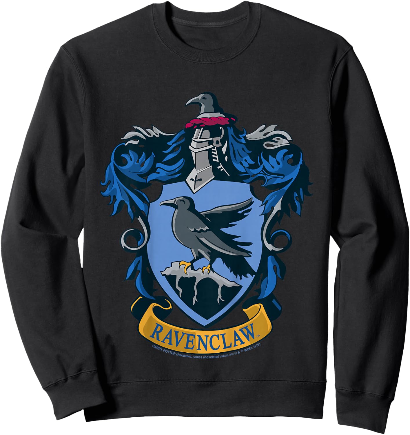 Kids Harry Potter Ravenclaw House Crest Sweatshirt - Sweatshirt | Black
