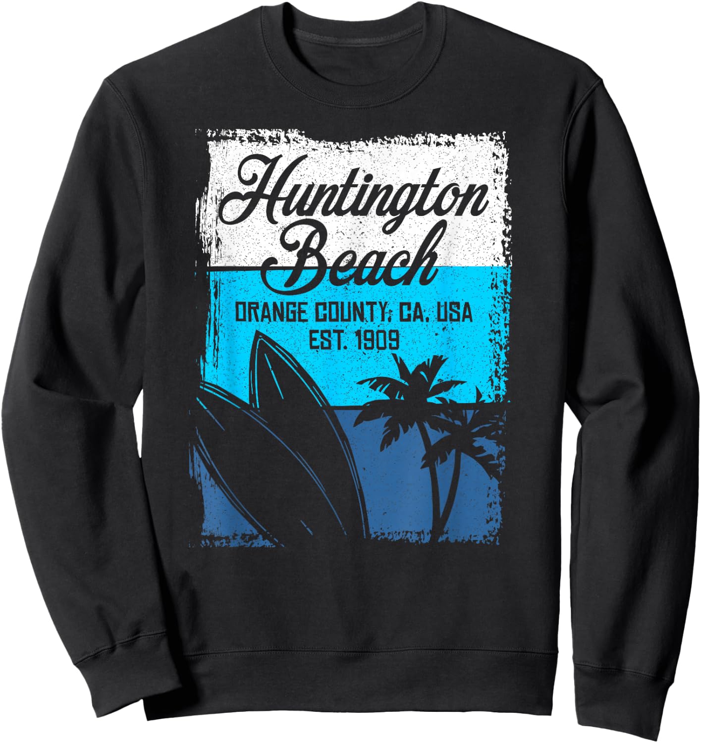 Cool Huntington Beach 2019 Surfing Competitions Men Women Kids Sweatshirt - Sweatshirt | Black