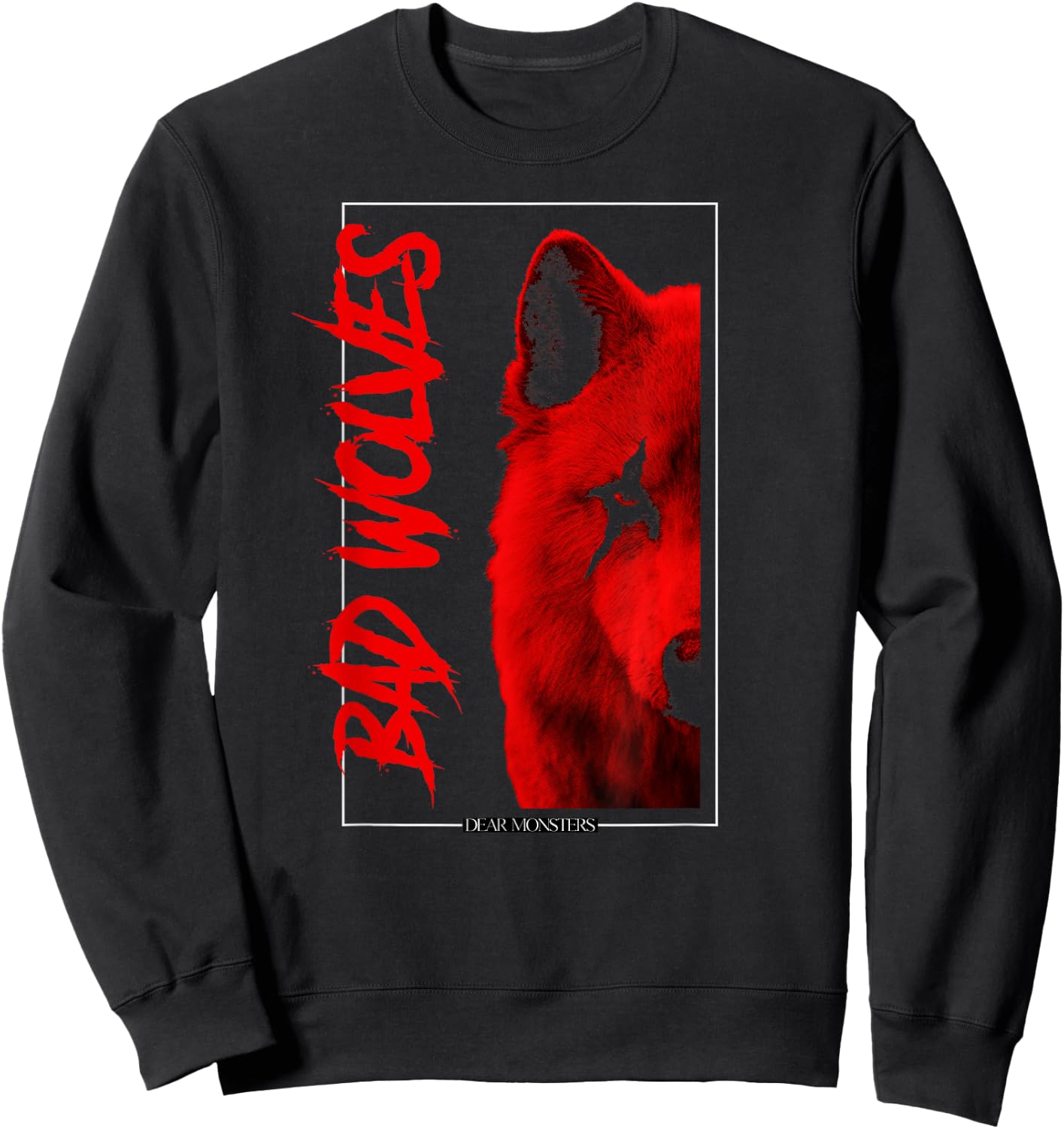 Bad Wolves – Dear Monsters Album Sweatshirt - Sweatshirt | Black