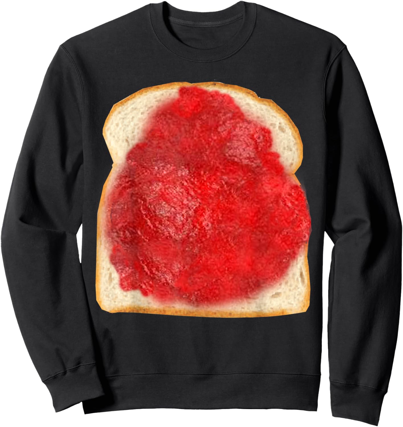 Jelly on Bread Costume Sweatshirt - Sweatshirt | Black