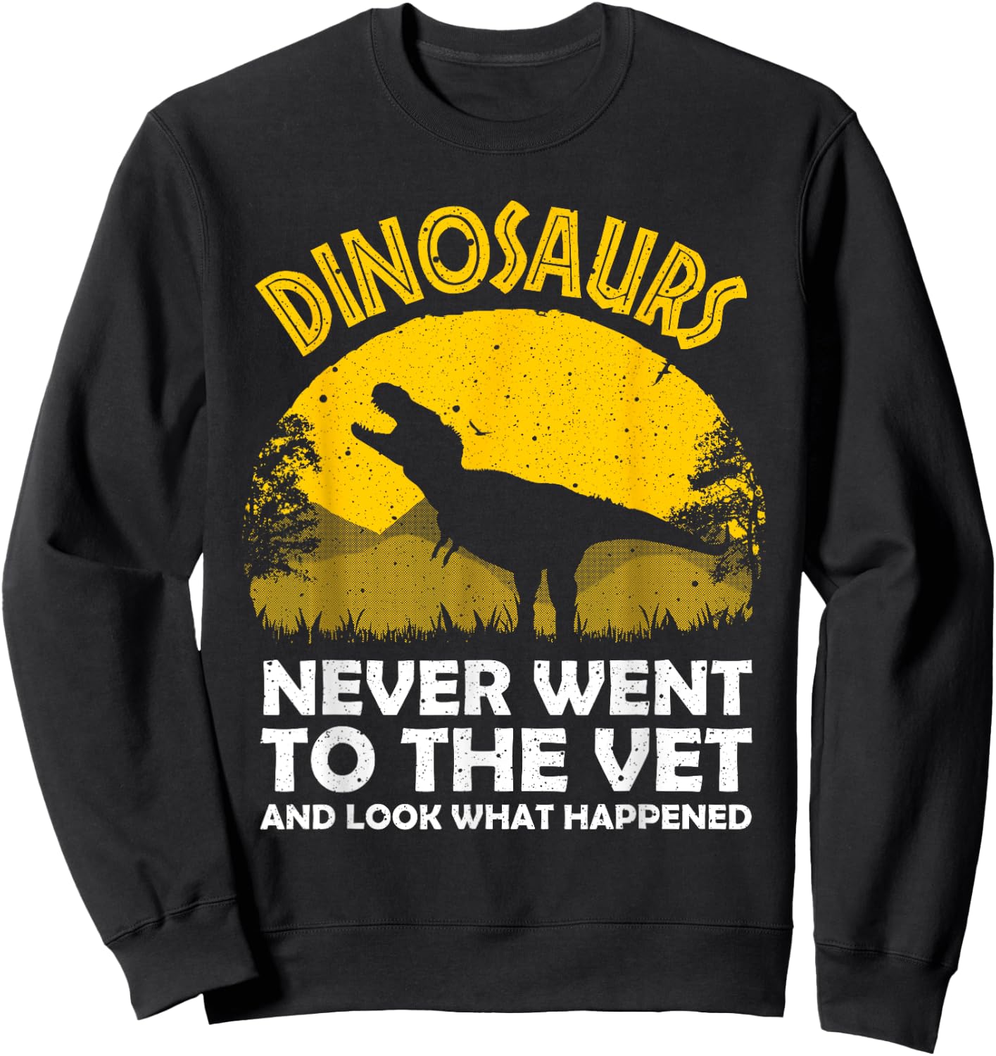Funny Veterinary Women Zoo Technician Vet Assistant Sweatshirt - Sweatshirt | Black