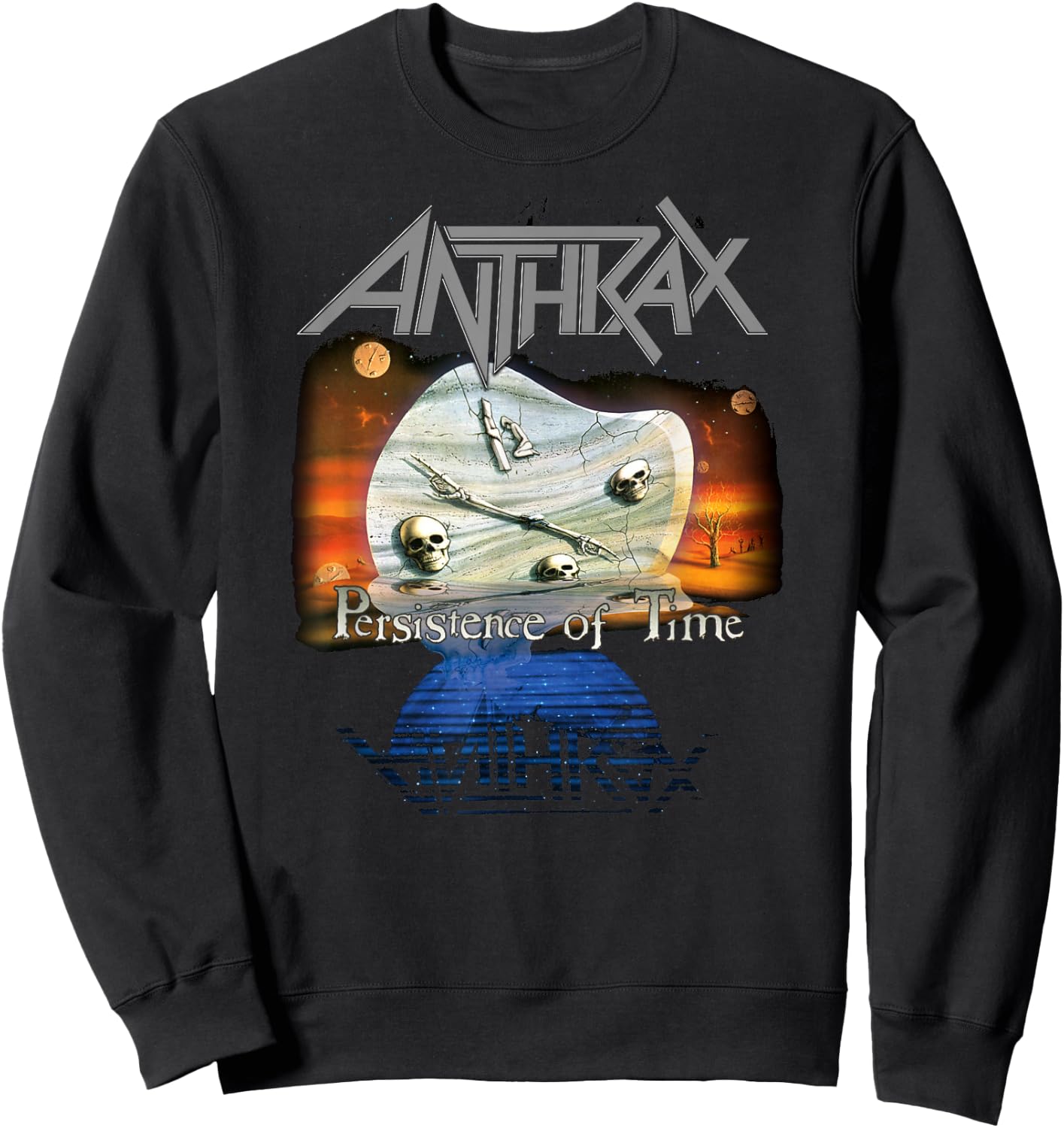 Anthrax – Persistence Of Time 30th Anniversary Sweatshirt - Sweatshirt | Black