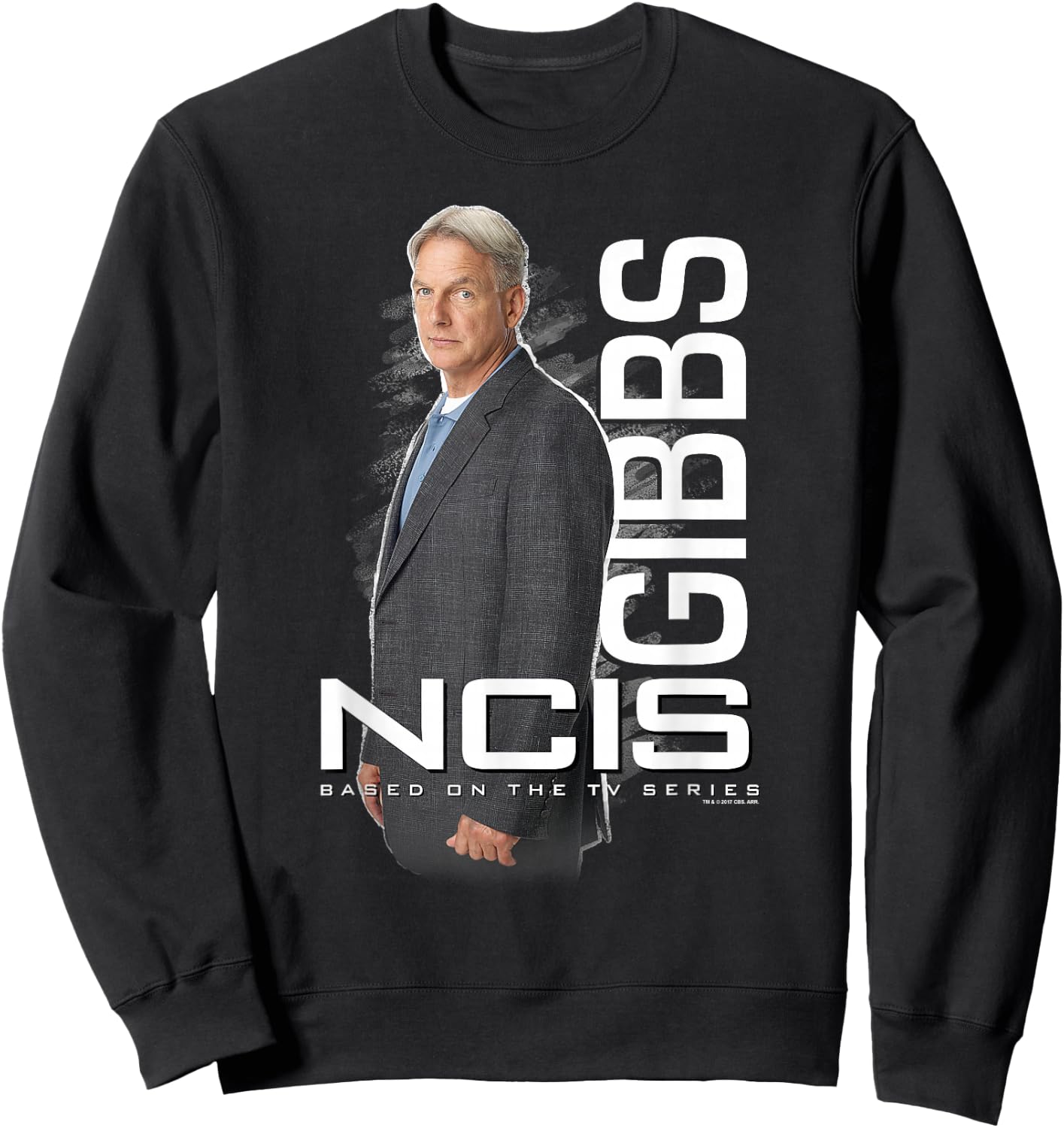 NCIS Gibbs Headshot Sweatshirt - Sweatshirt | Black