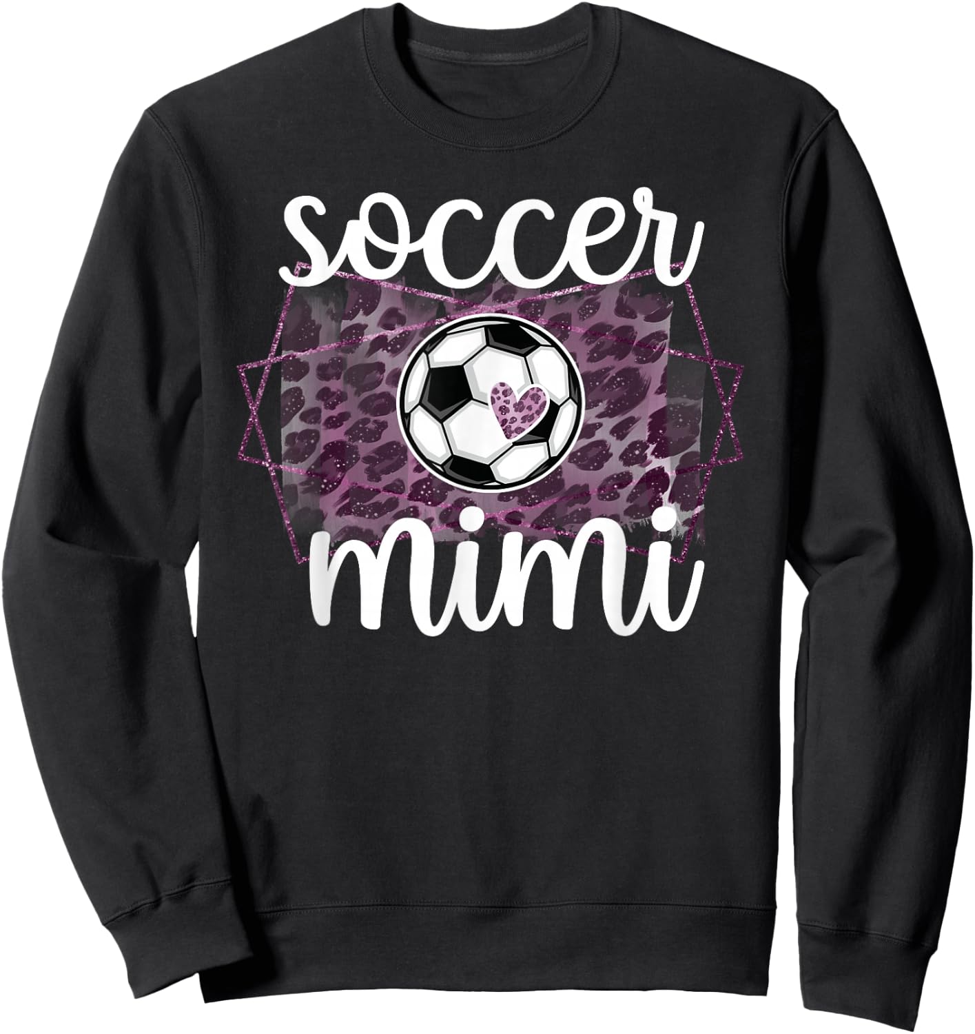 Soccer Mimi Proud Soccer Player Grandmother Mimi Sweatshirt - Sweatshirt | Black