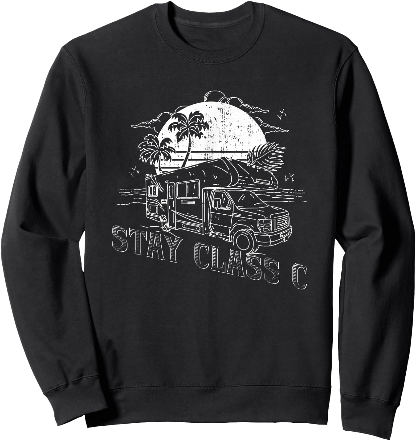 Stay Class C Camper Sweatshirt - Sweatshirt | Black