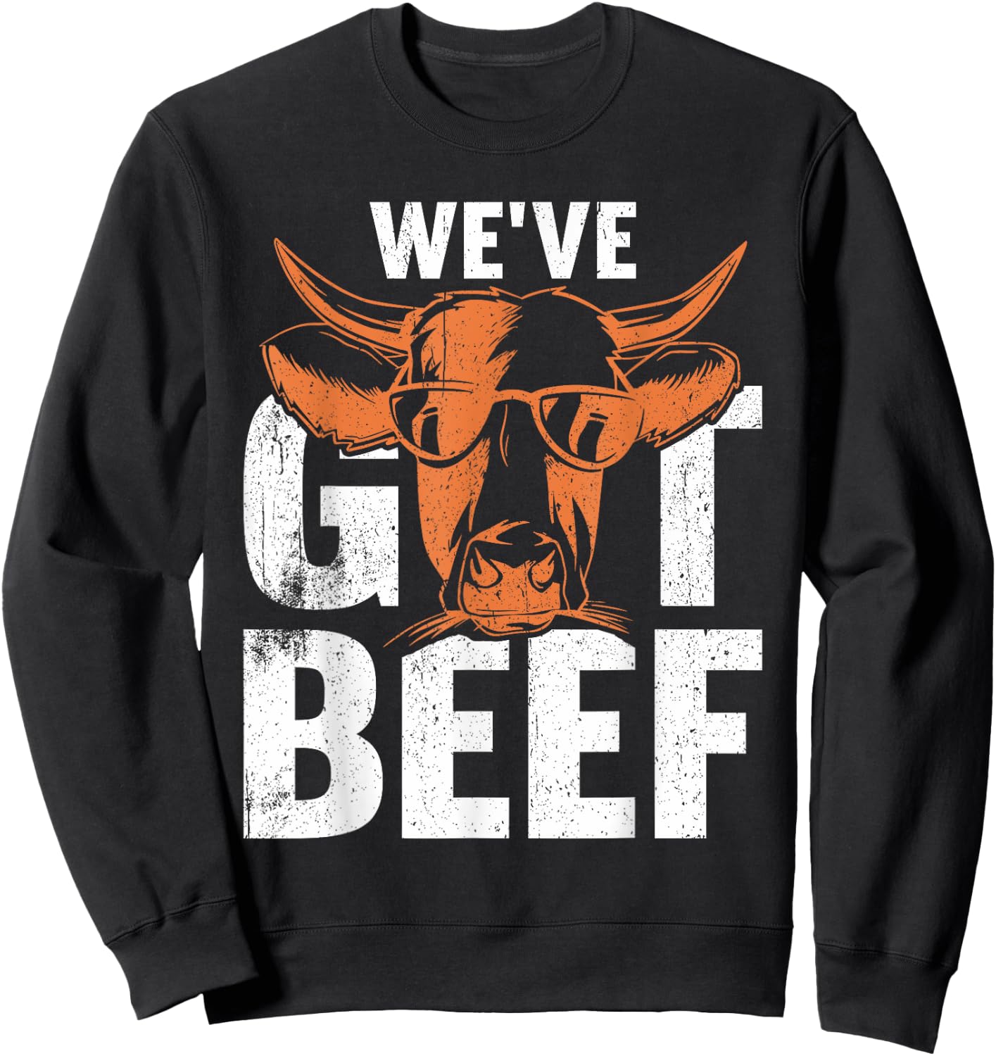 We’ve got beef Butcher Sausage Lover Butchery Shop Sweatshirt - Sweatshirt | Black