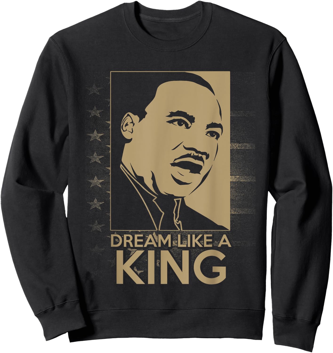 Dream Like A King, Dream Like Martin Black History Pride Sweatshirt - Sweatshirt | Black