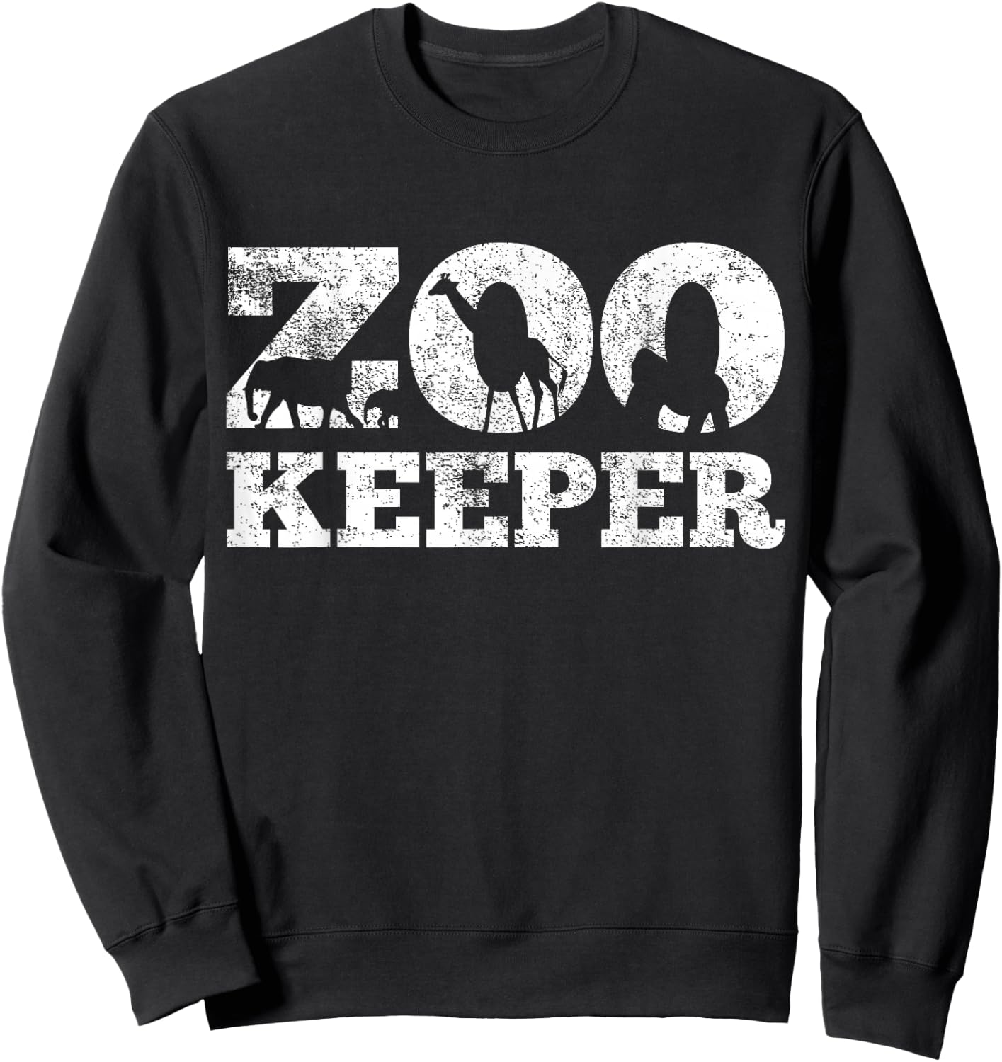 Zoowart Safari Sweatshirt - Sweatshirt | Black