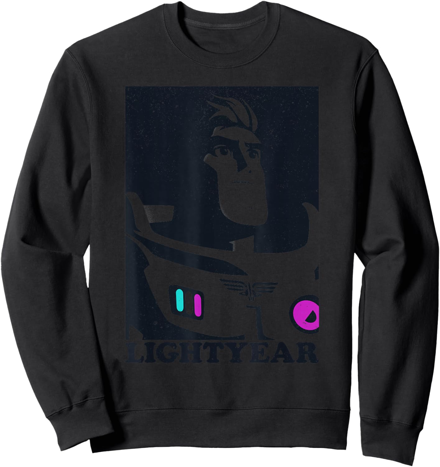 Disney Pixar Lightyear Buzz Lightyear Heroic Portrait Sweatshirt - Sweatshirt | Black