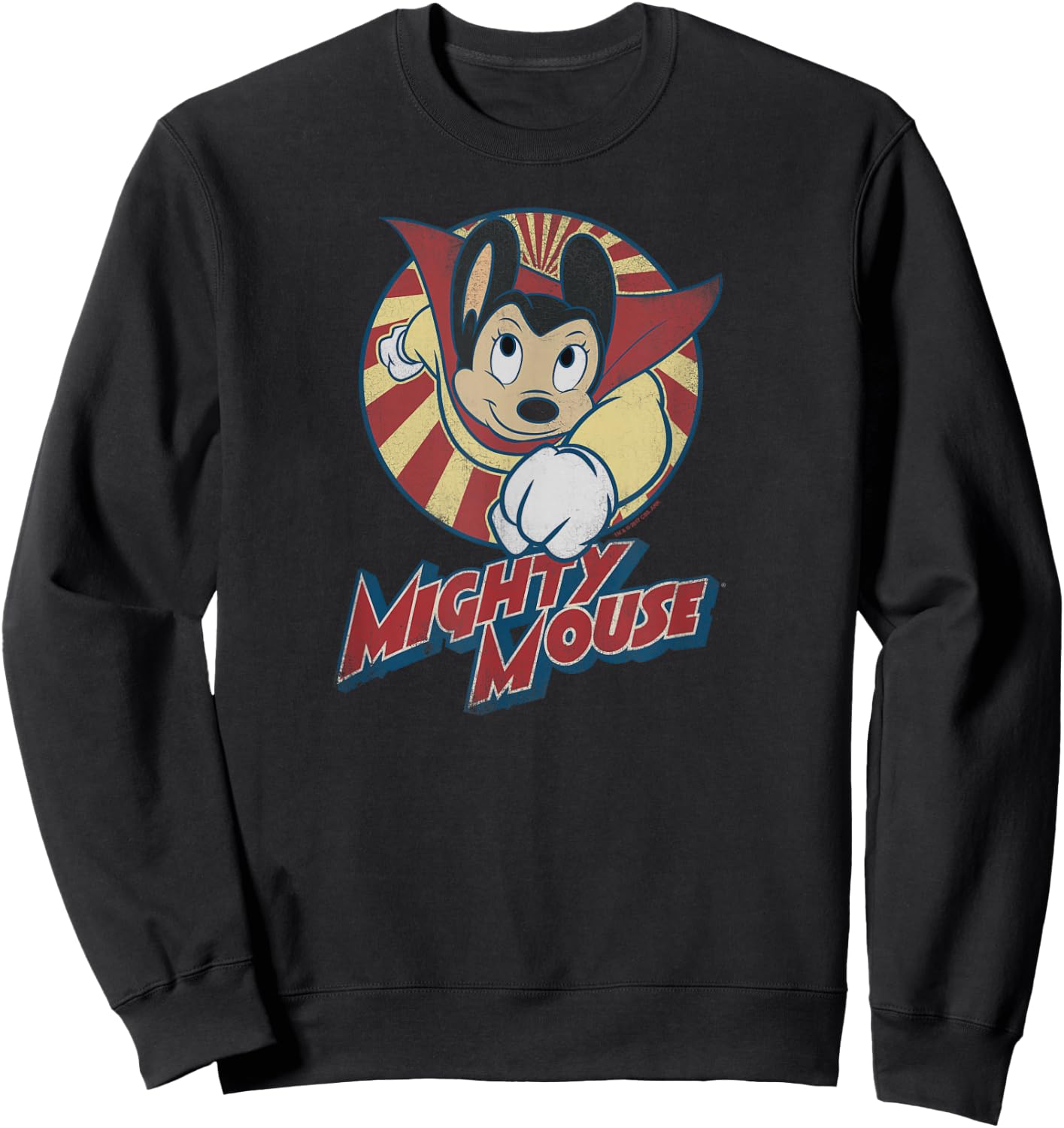Mighty Mouse The One The Only Sweatshirt - Sweatshirt | Black