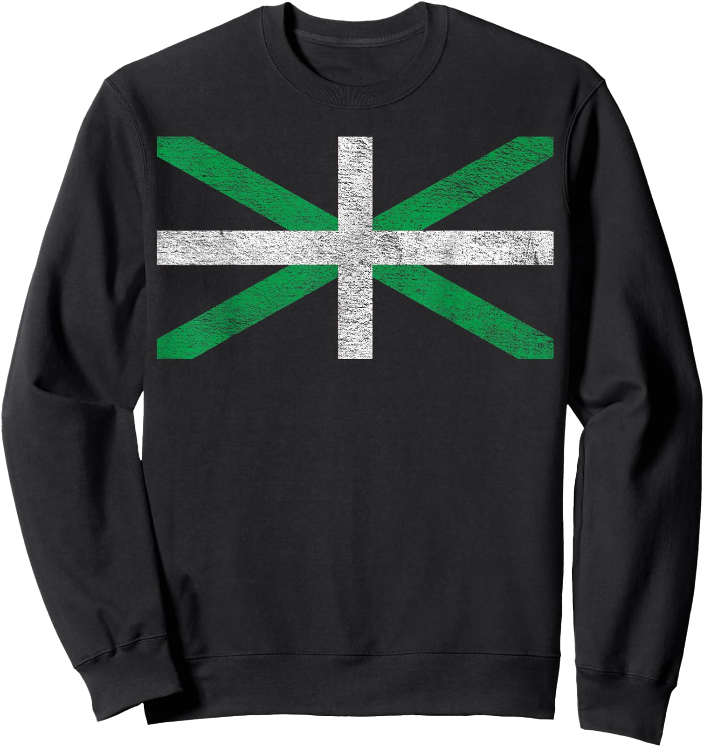 Basque Country Flag Ikurrina Spain Sweatshirt - Sweatshirt | Black