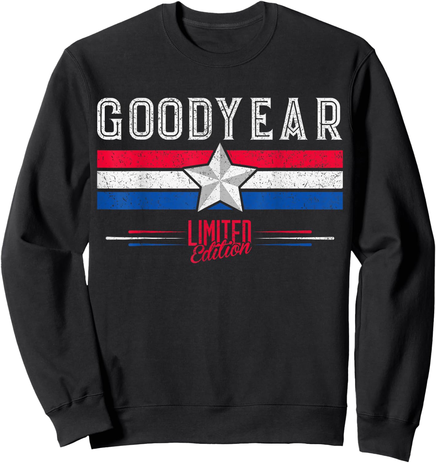 Goodyear Retro Vintage Shirt Gift Women Men Kids Sweatshirt - Sweatshirt | Black