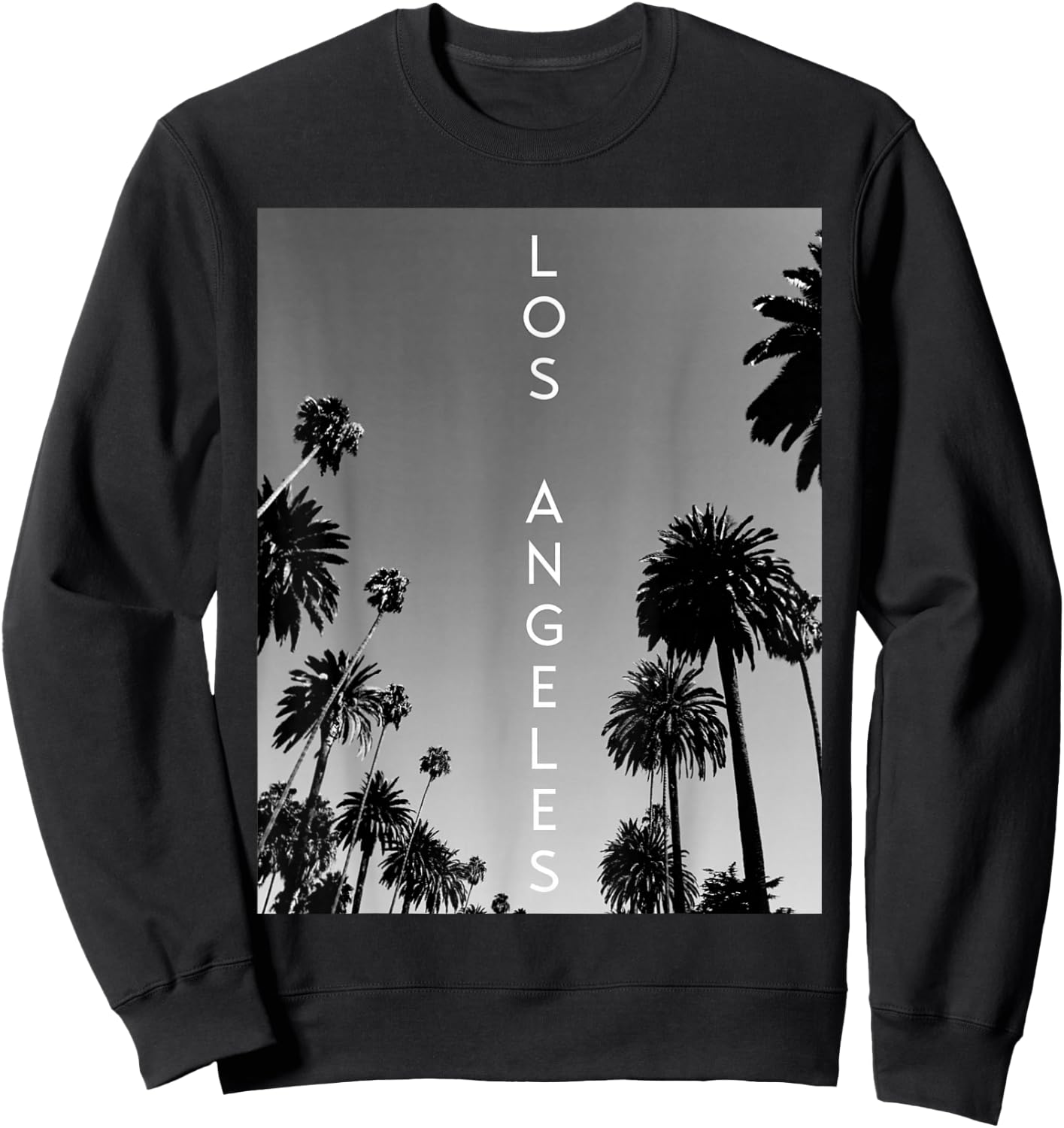 LA T Shirt Los Angeles Love Souvenir Gift Men Women Kids Sweatshirt - Sweatshirt | Black