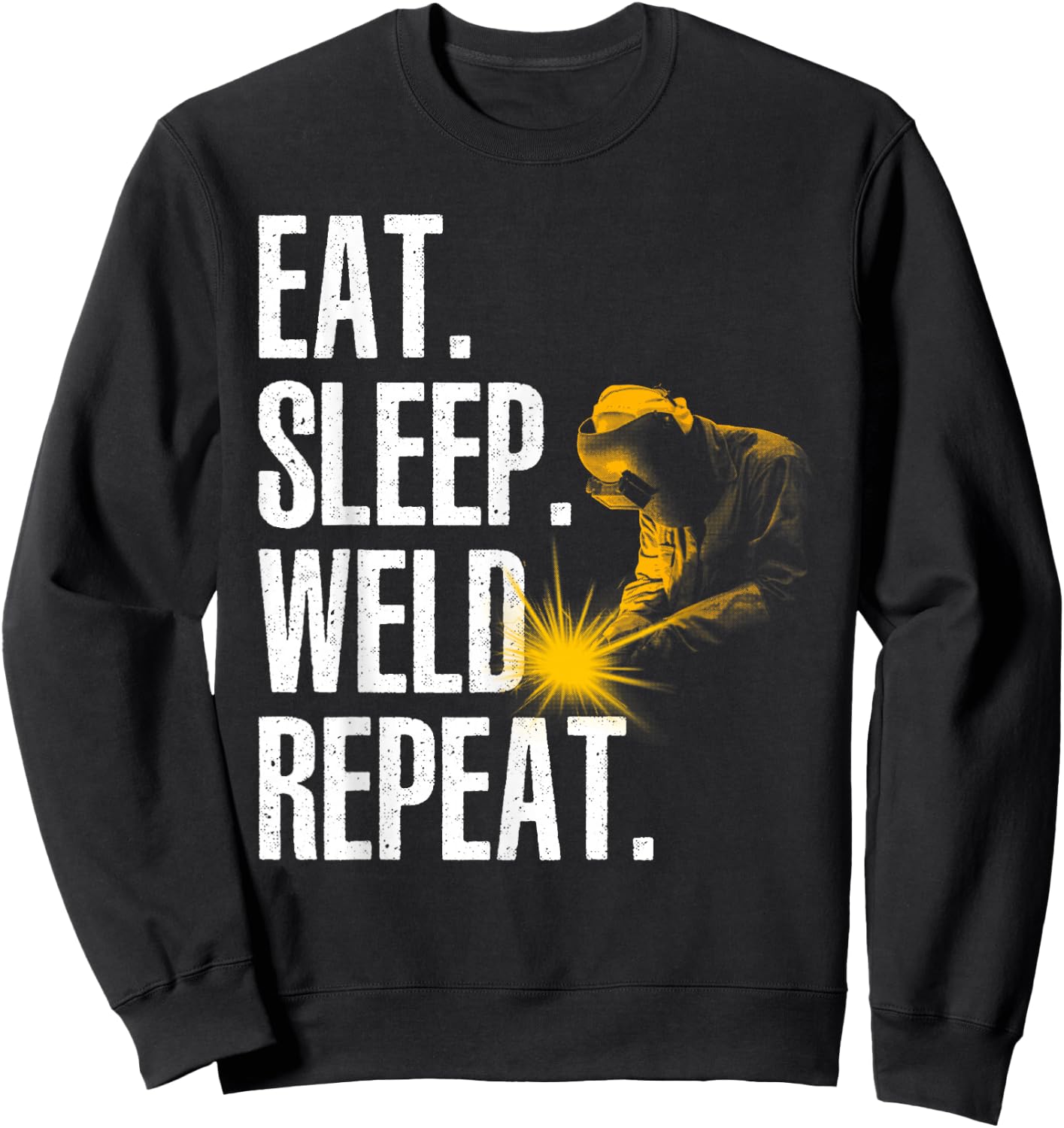 Cool Welding Design Women Welder Welding Weld Lover Sweatshirt - Sweatshirt | Black