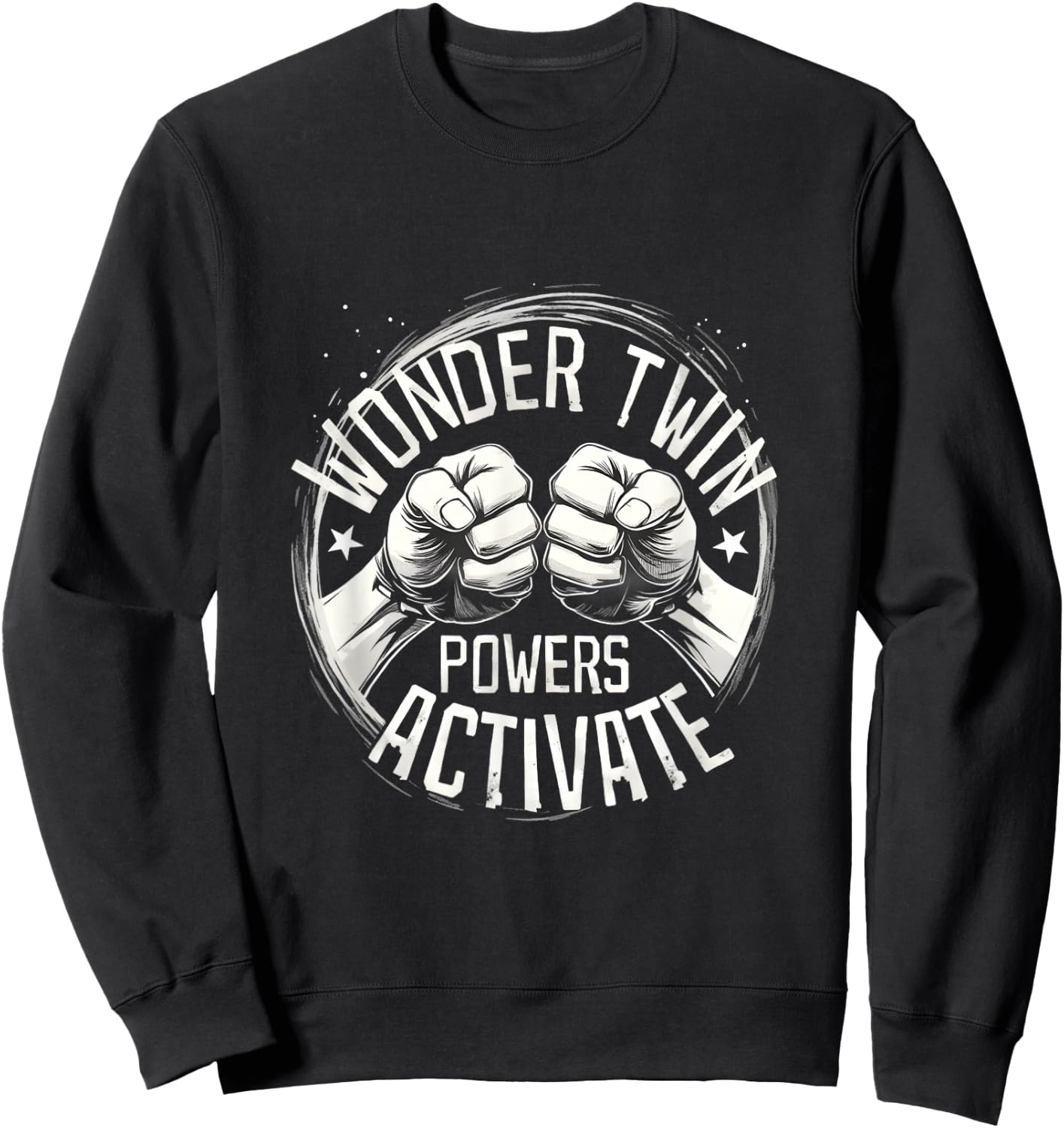 Twins Funny Twins Activate Sweatshirt - Sweatshirt | Black