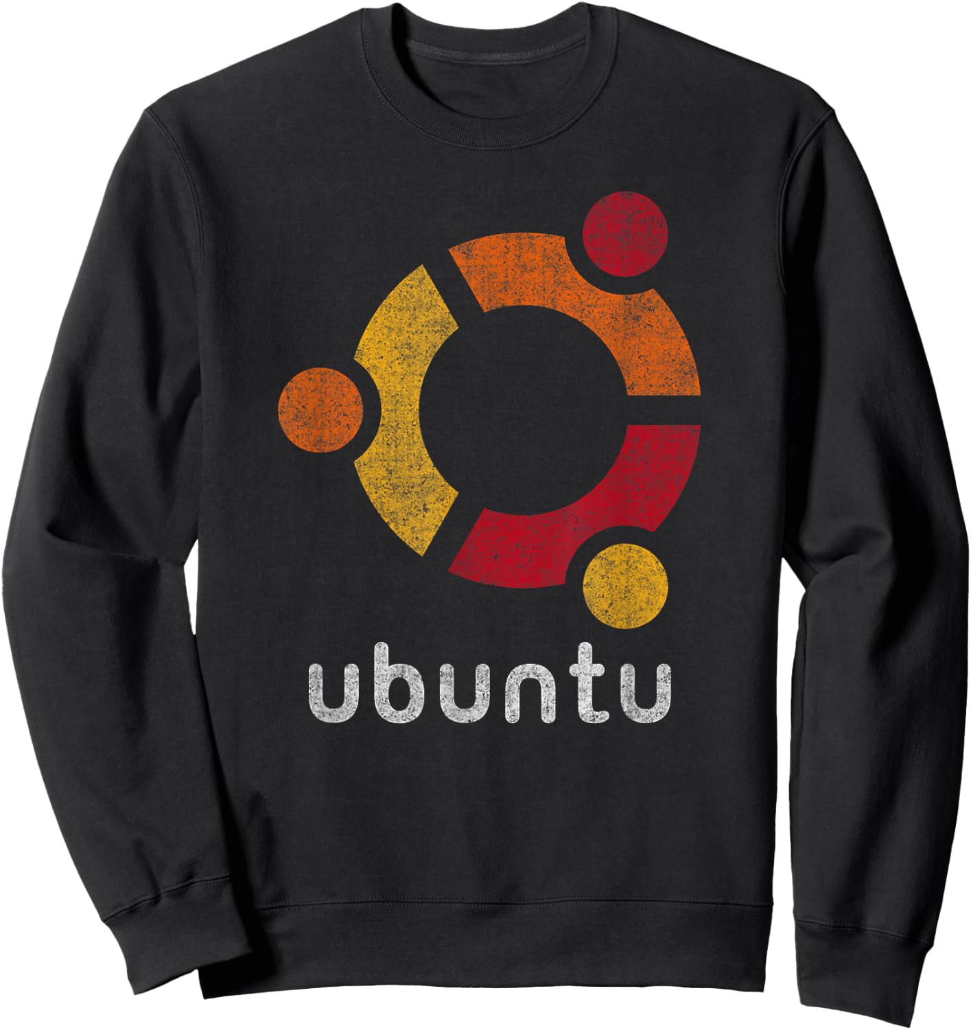 Ubuntu Linux - Secure, Reliable Operating System for Coders Sweatshirt - Sweatshirt | Black