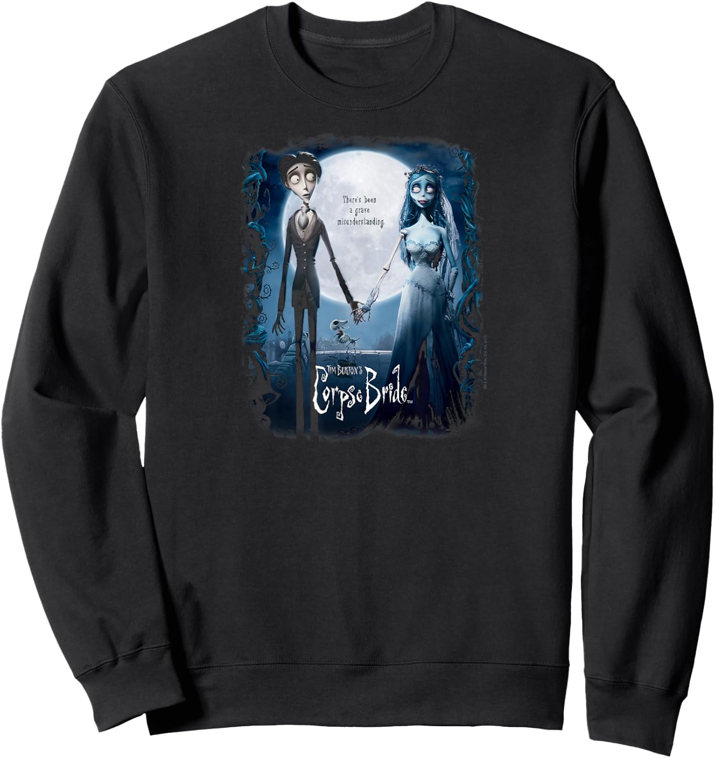 Corpse Bride Poster Sweatshirt - Sweatshirt | Black