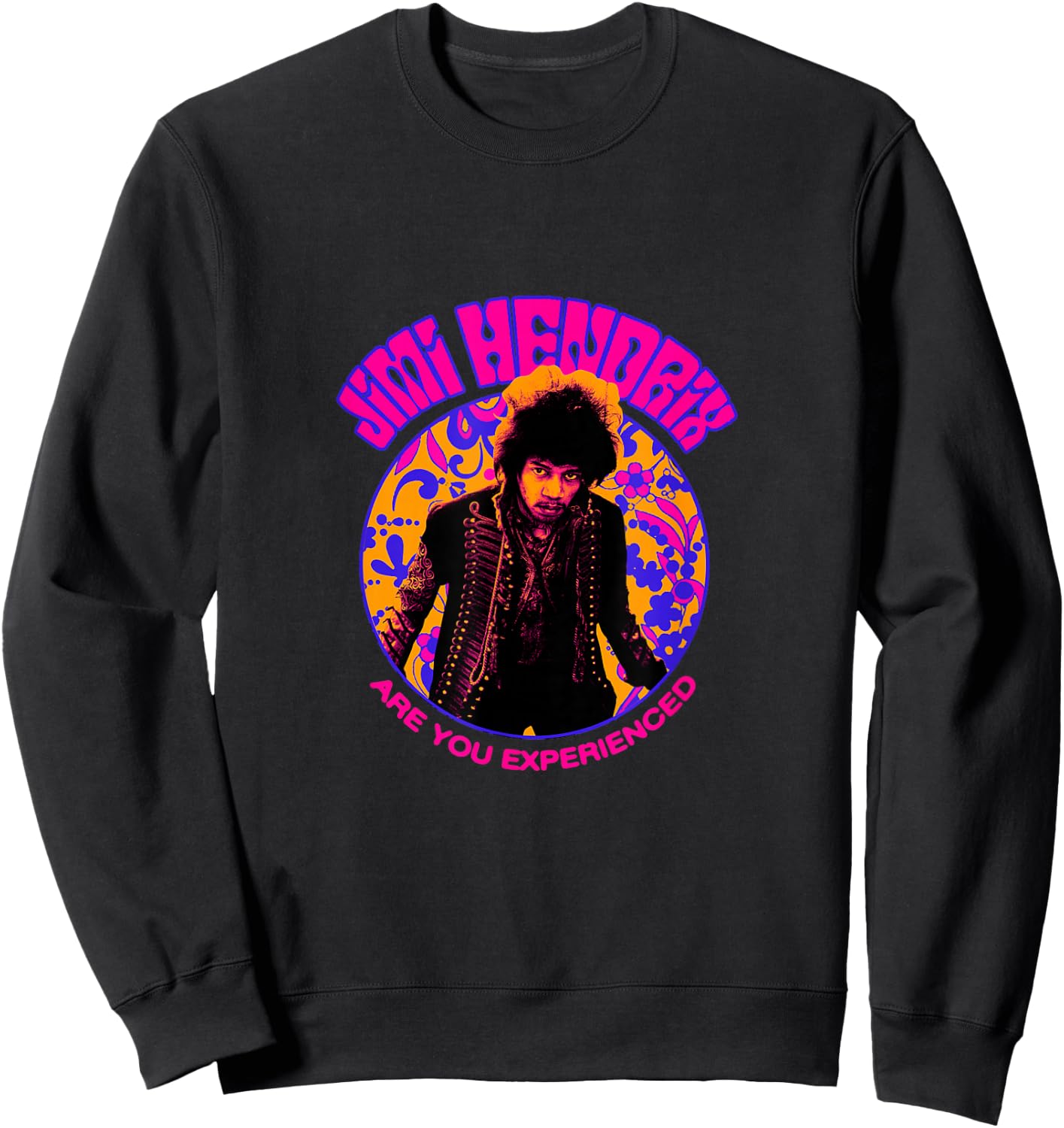 Jimi Hendrix Are You Experienced Sweatshirt - Sweatshirt | Black