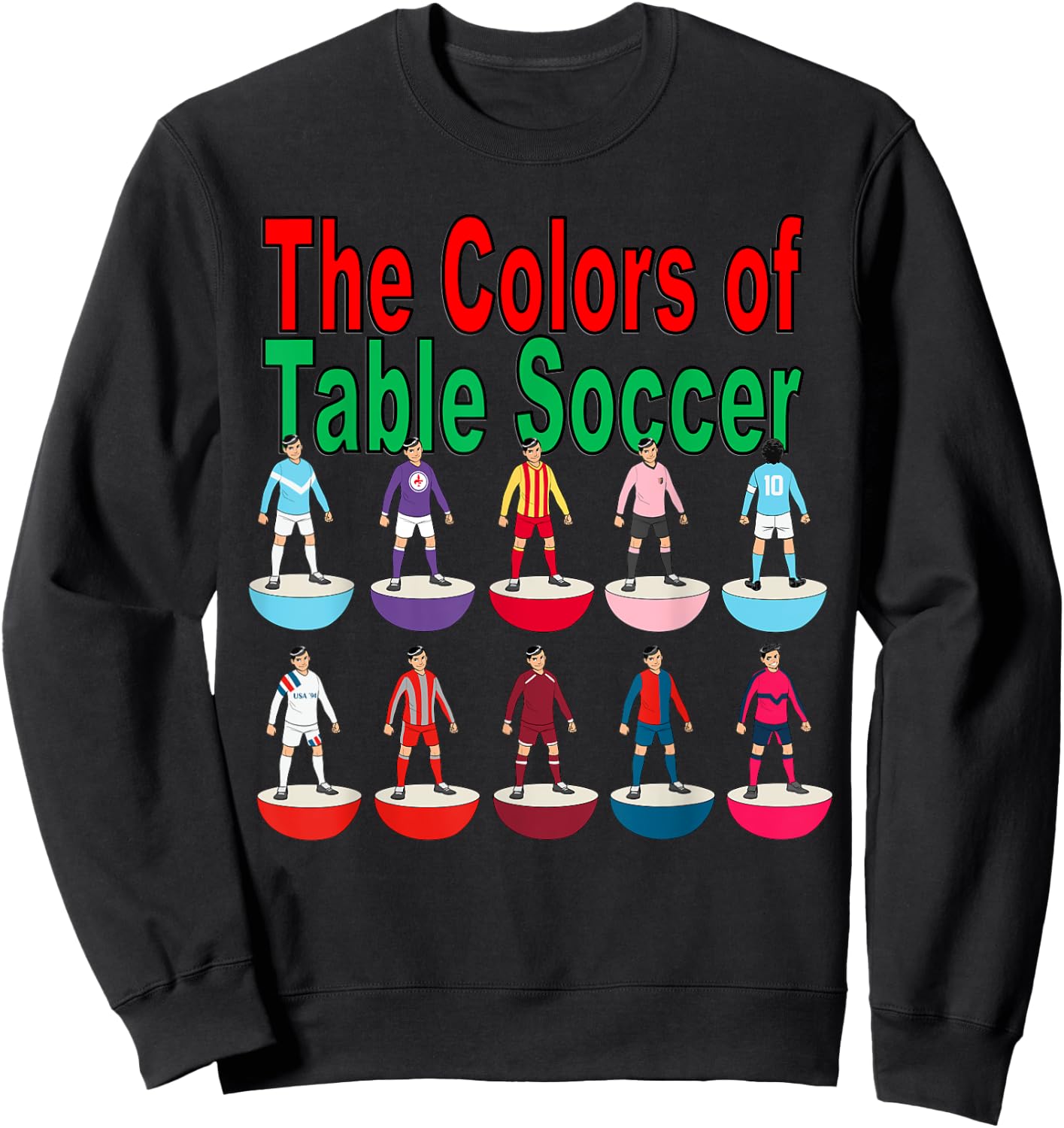 Subbuteo Football Players Sweatshirt - Sweatshirt | Black