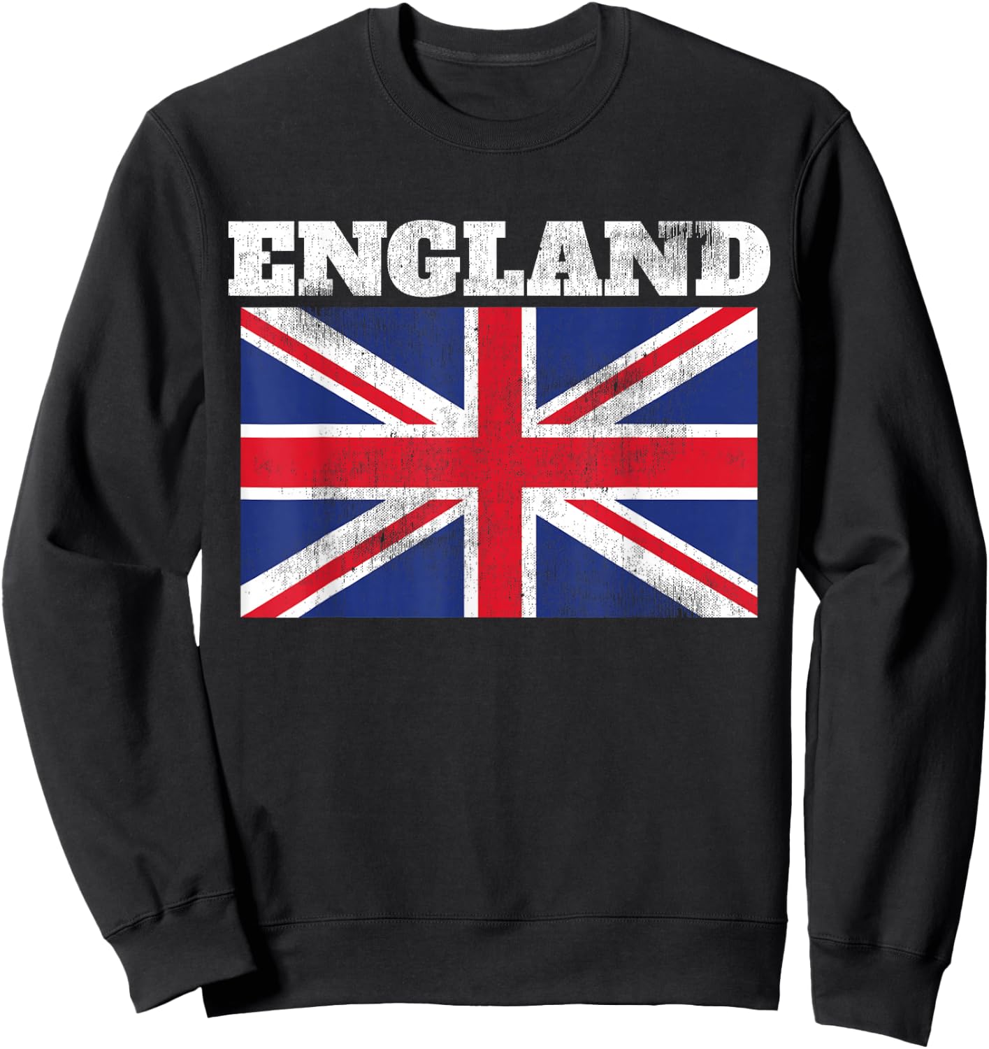 England Flag Pride Women youth Gift Sweatshirt - Sweatshirt | Black