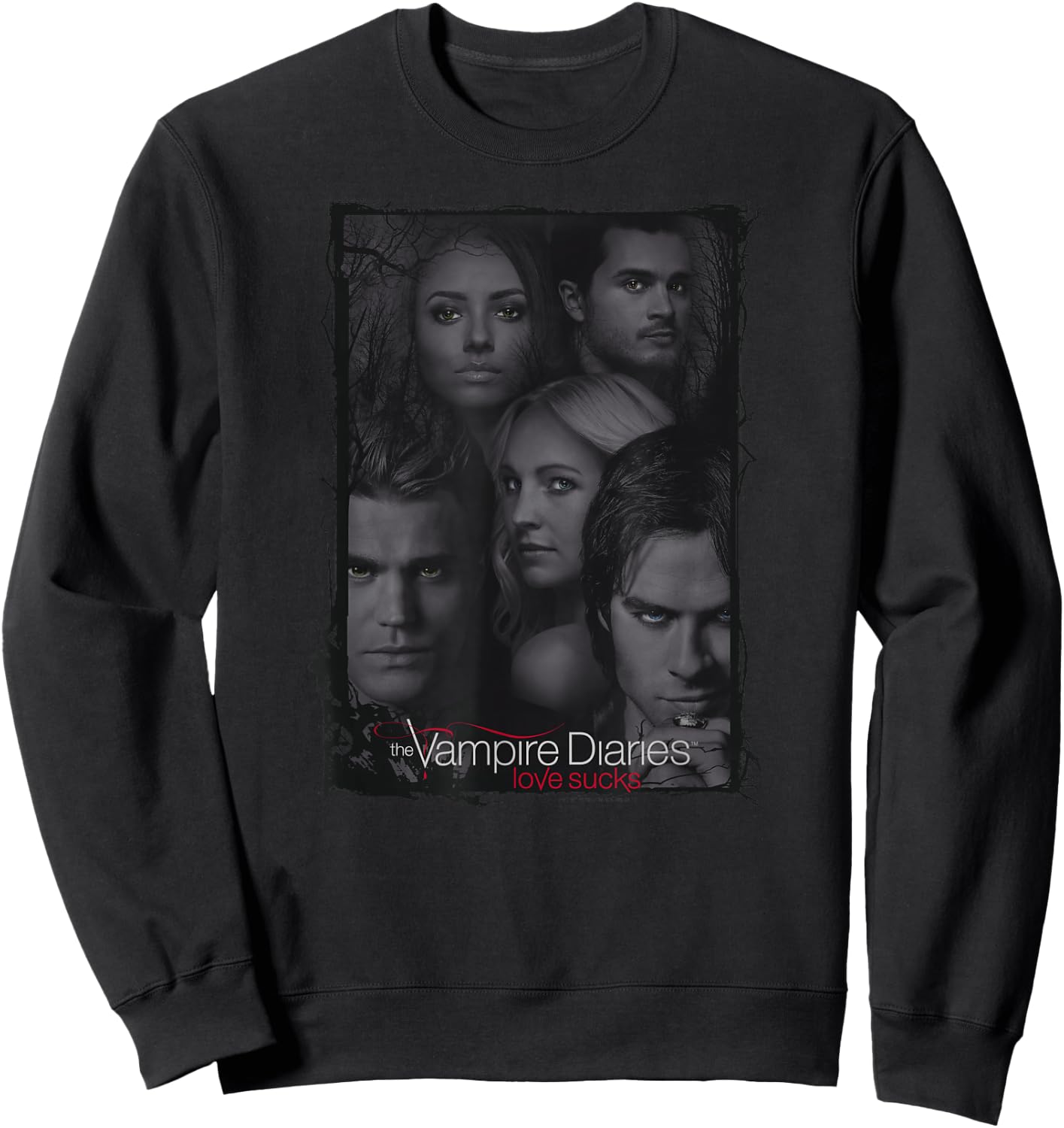 Vampire Diaries So Here We are Sweatshirt - Sweatshirt | Black