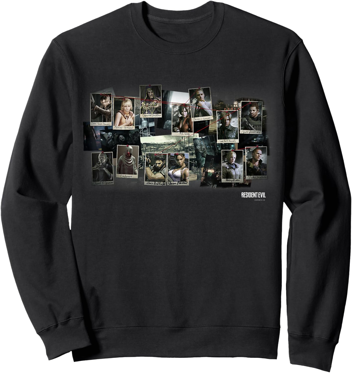 Resident Evil 4,5,6 Sweatshirt - Sweatshirt | Black