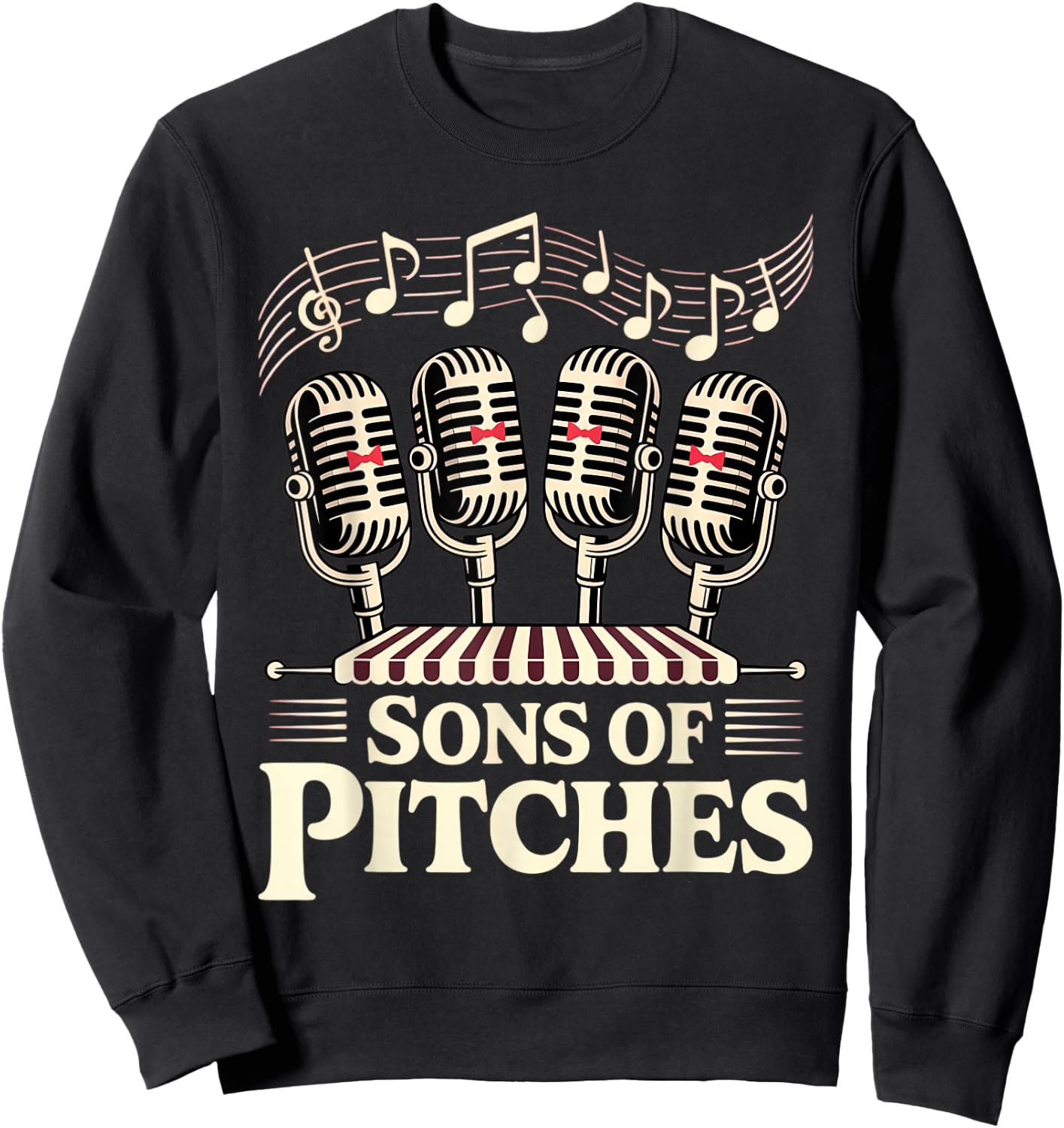 Barbershop Quartet Sweatshirt - Sweatshirt | Black