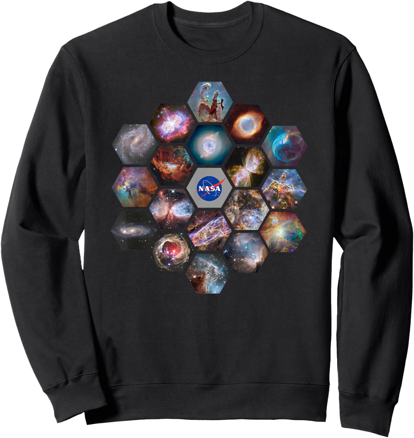 James Webb Space Telescope JWST Sweatshirt - Sweatshirt | Black