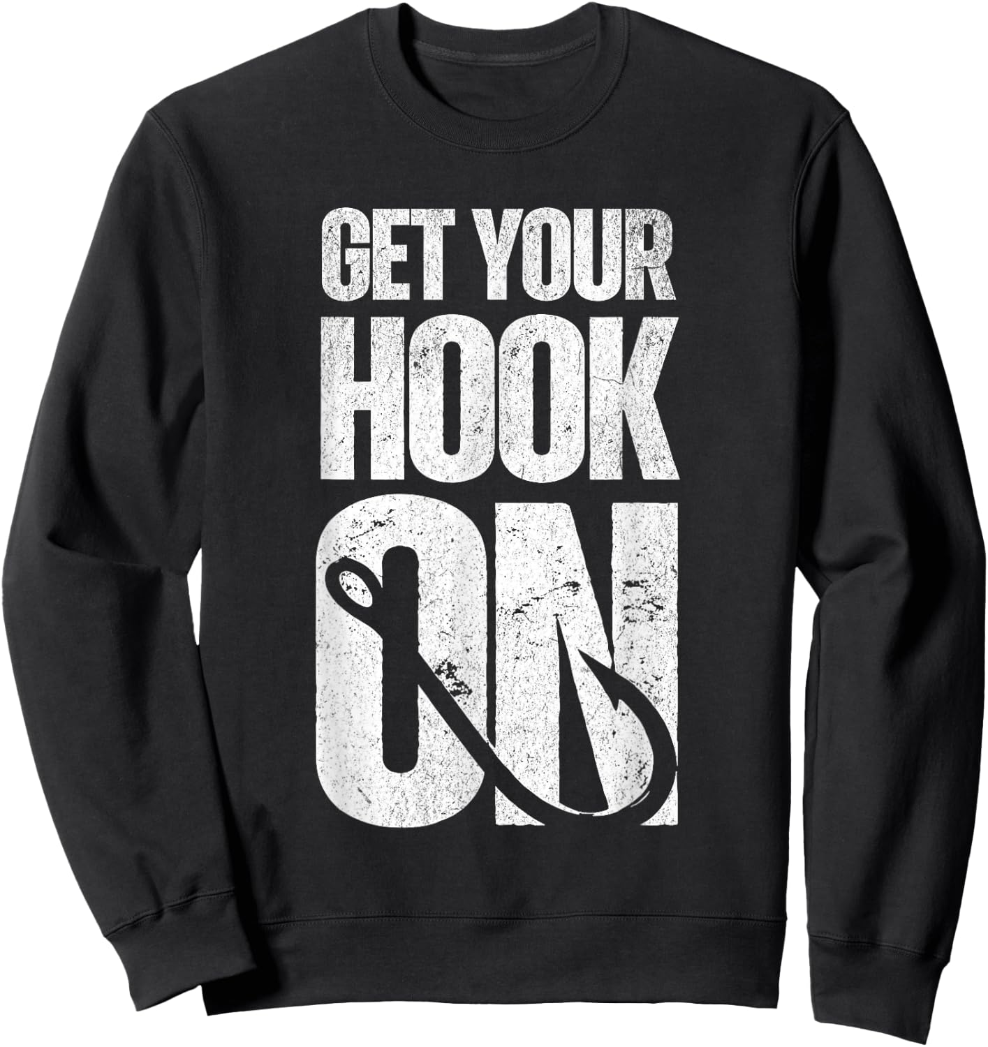 Get Your Hook On Sweatshirt - Sweatshirt | Black