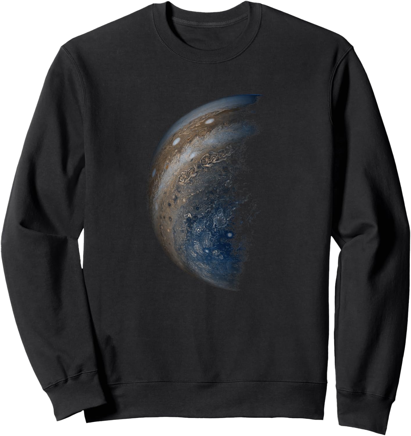 NASA Juno Jupiter space Sweatshirt - Sweatshirt | Black