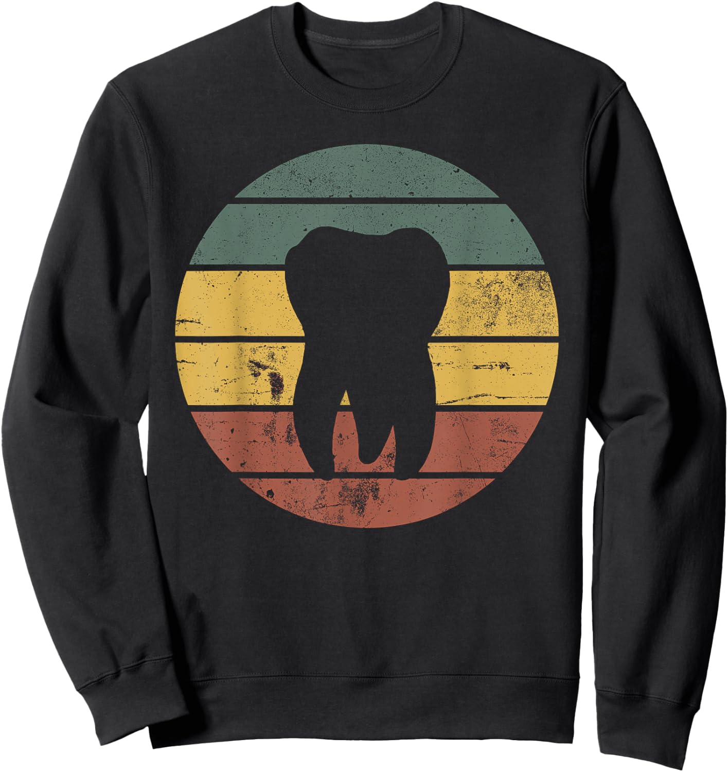 Cool Dentist Art Women Dental Hygienist Assistant Sweatshirt - Sweatshirt | Black