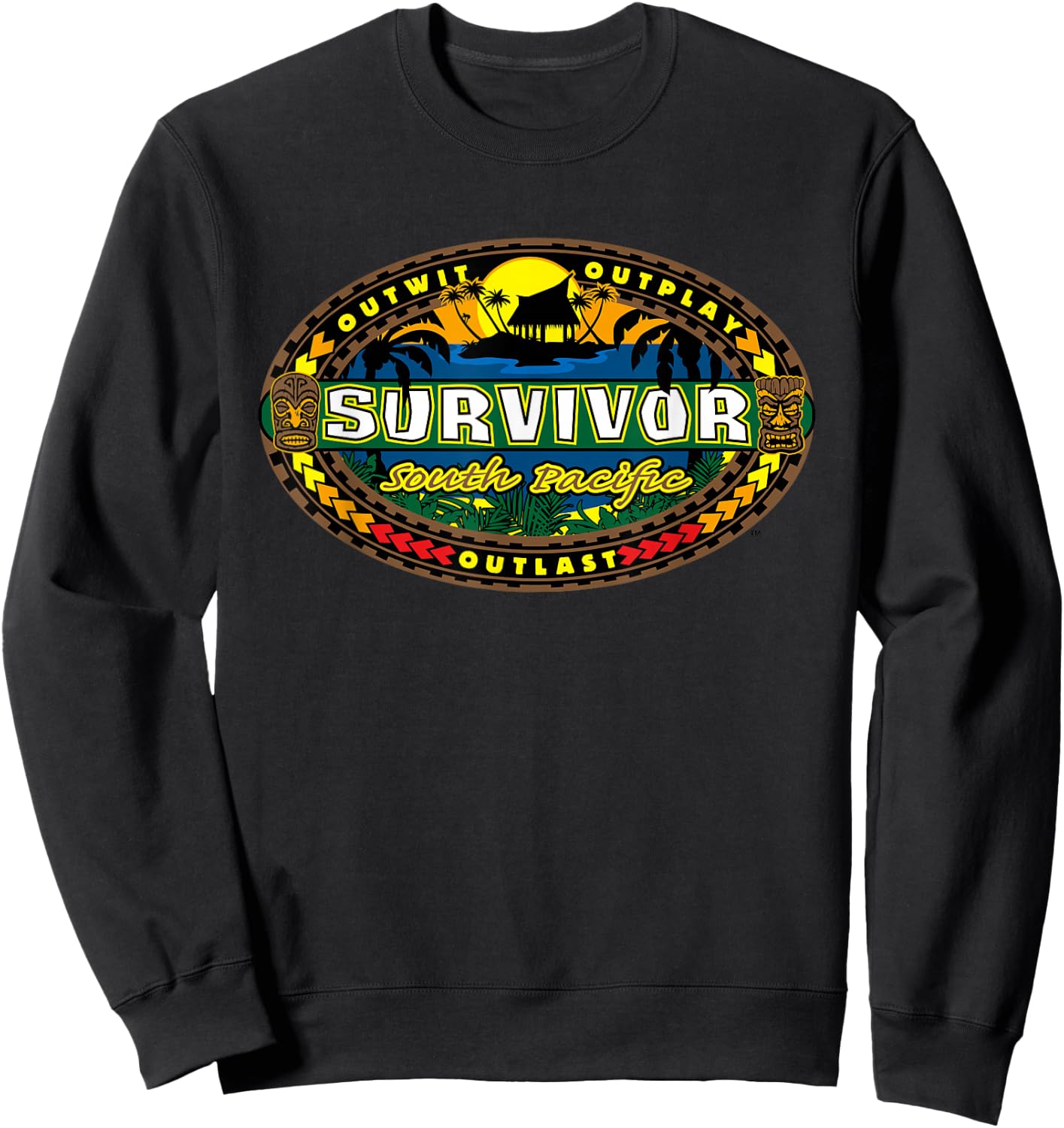 Survivor South Pacific Sweatshirt - Sweatshirt | Black