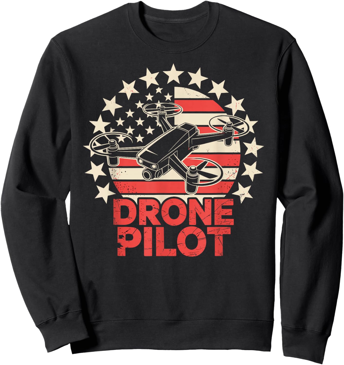 Drone Pilot Sweatshirt - Sweatshirt | Black