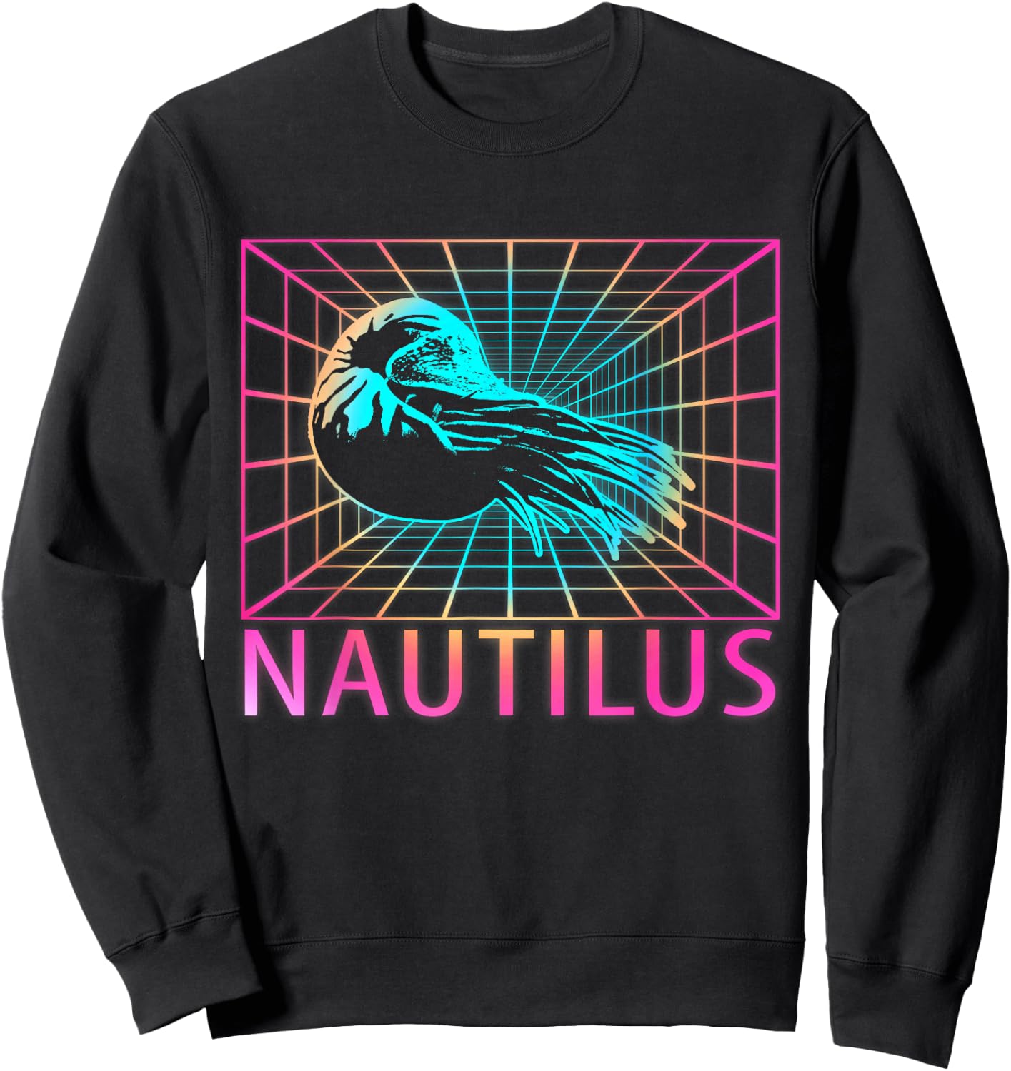 Nautilus Retro Gift Sweatshirt - Sweatshirt | Black
