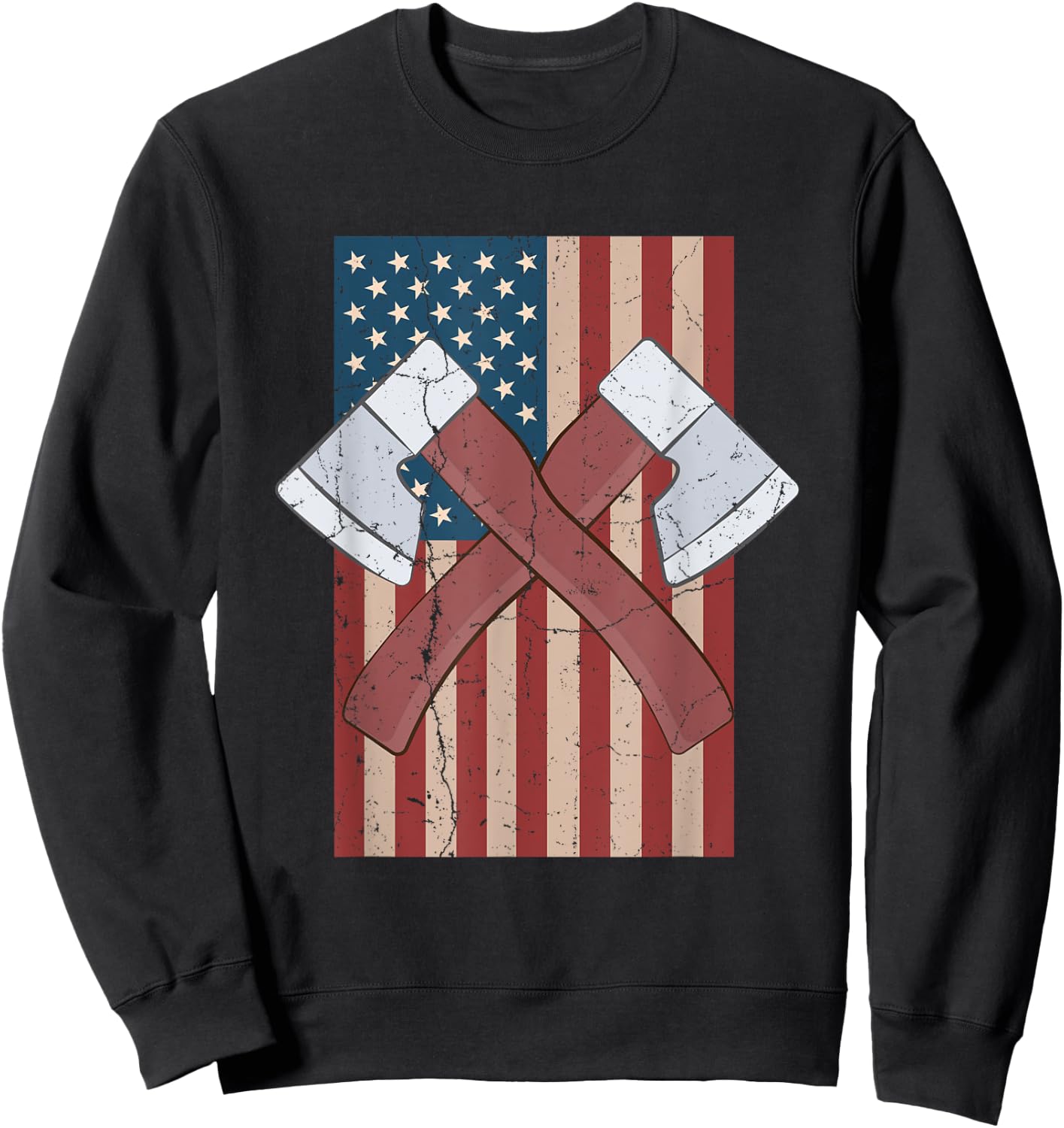 Axel axes and sledge, axe and sledge, axe and sledge Sweatshirt - Sweatshirt | Black
