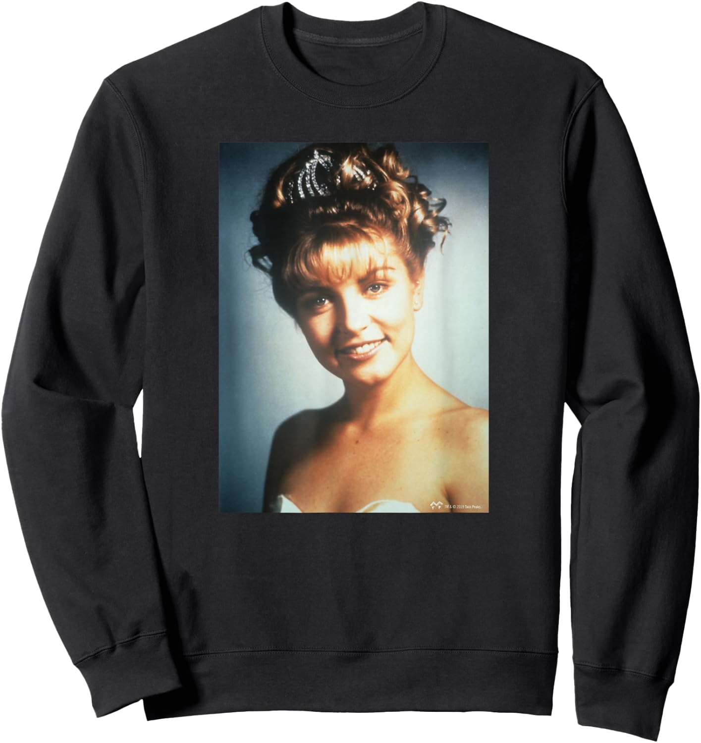 Twin Peaks Laura Palmer Prom Picture Sweatshirt - Sweatshirt | Black