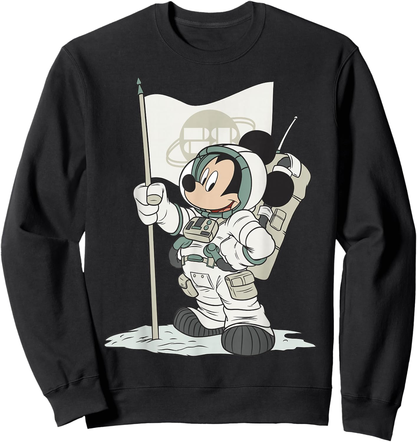 Disney Mickey Mouse Astronaut Outfit Small Sweatshirt - Sweatshirt | Black