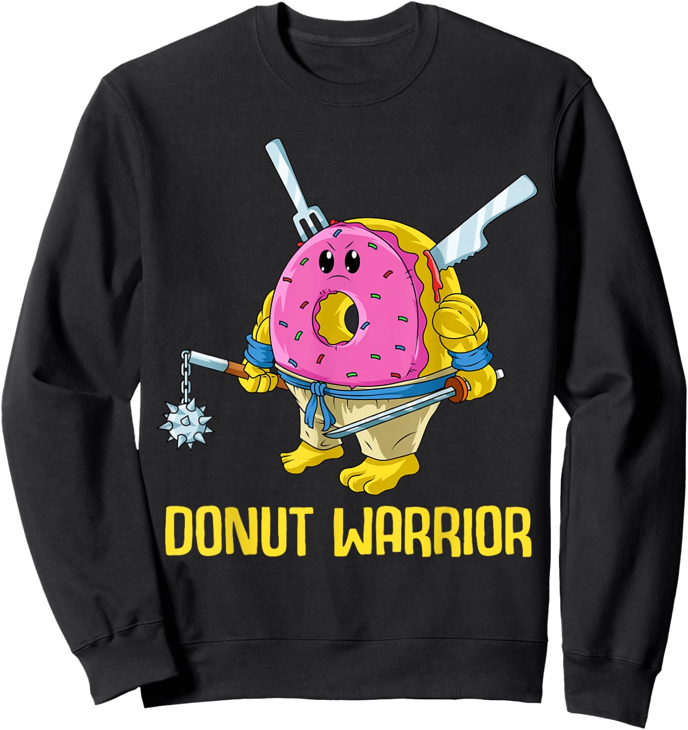 Doughnut Baking Baker Doughnut Pastry - Doughnut Sweatshirt - Sweatshirt | Black