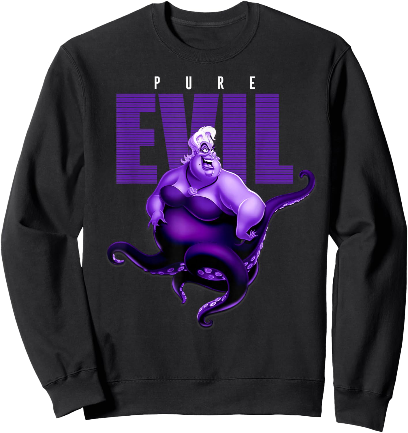 Disney - Ursula pure evil Sweatshirt - Sweatshirt | Black