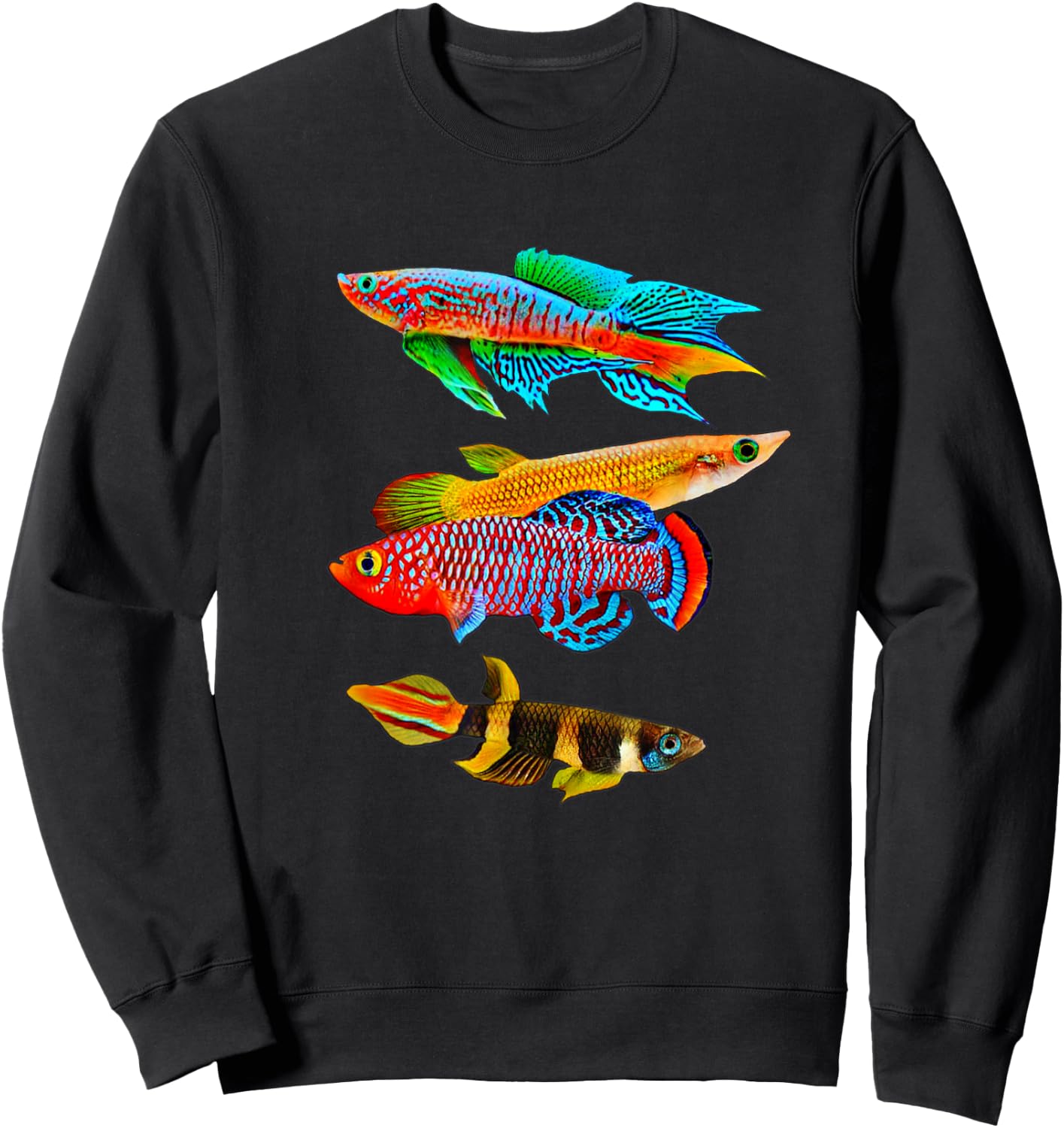 Killifish Egg Breeders Aquarium Fish Tank Owners Sweatshirt - Sweatshirt | Black