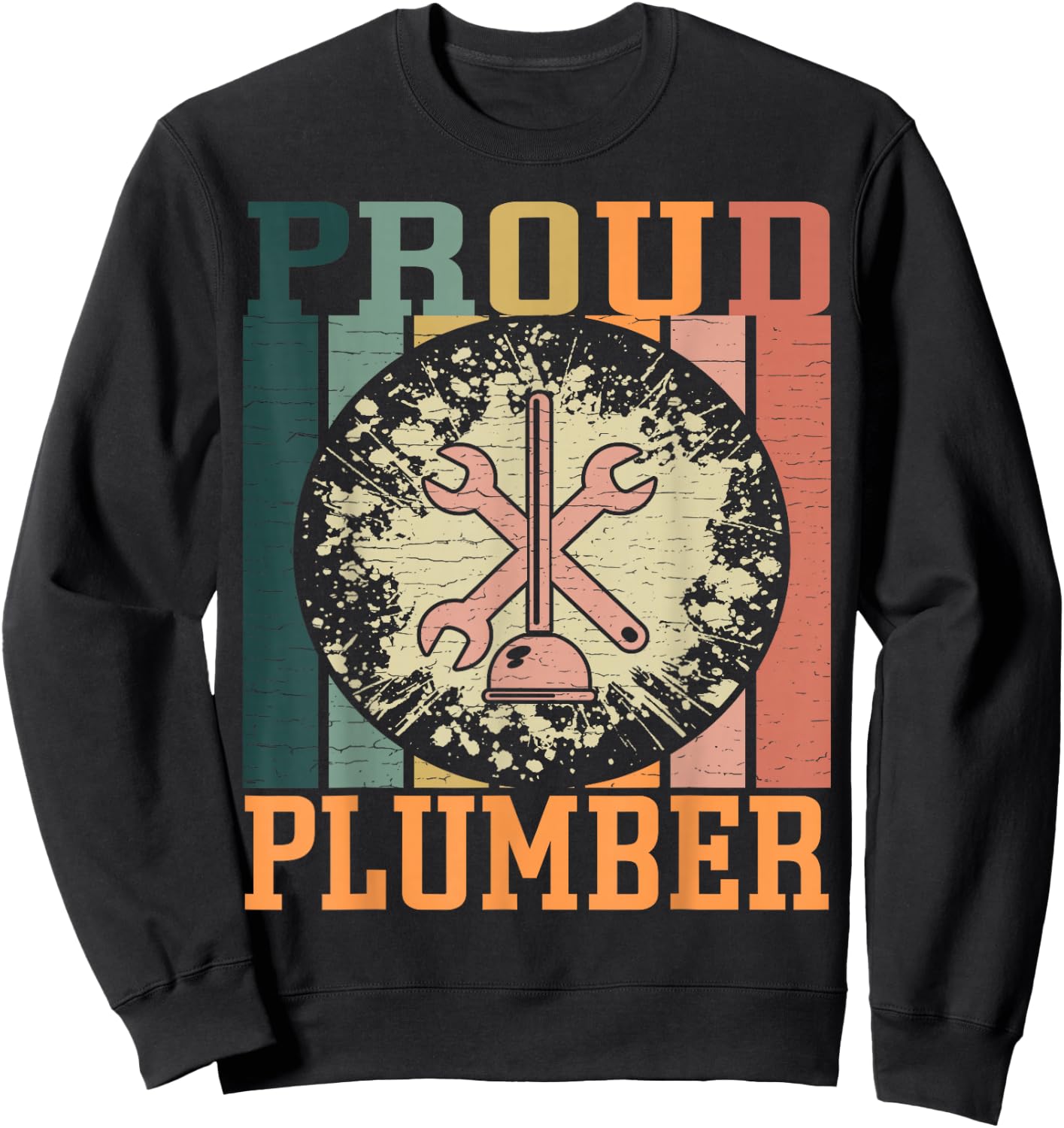Proud Plumber Sweatshirt - Sweatshirt | Black