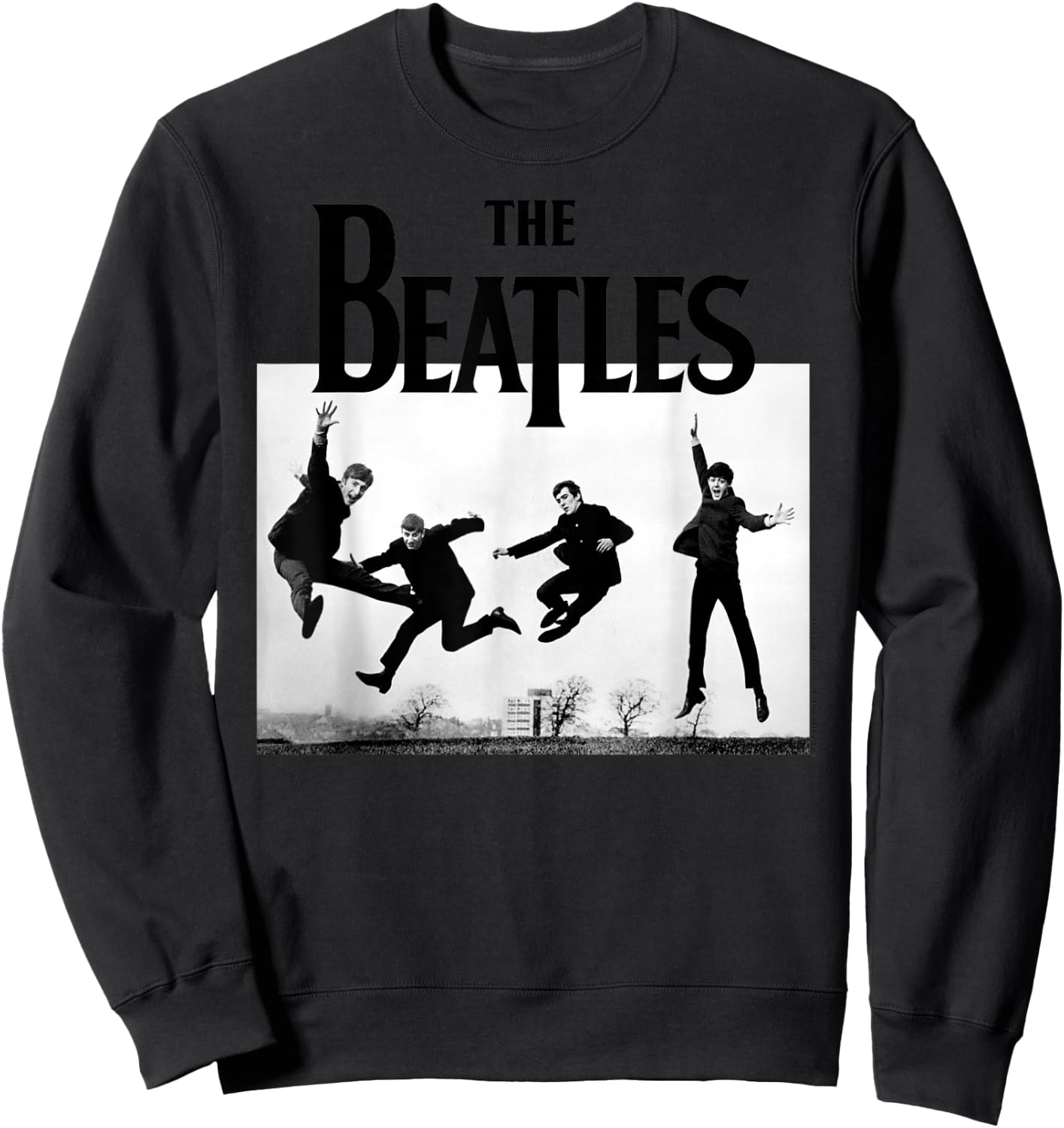 The Beatles Jump in Sefton Park Sweatshirt - Sweatshirt | Black