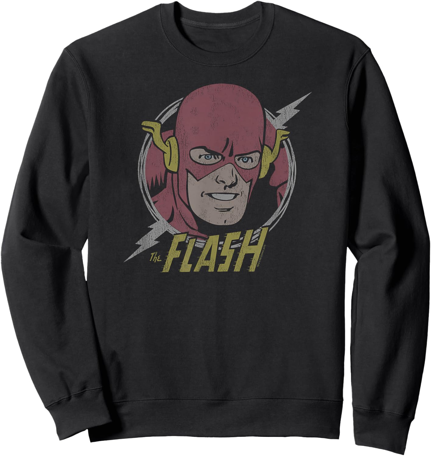 The Flash Vintage Voltage Sweatshirt - Sweatshirt | Black