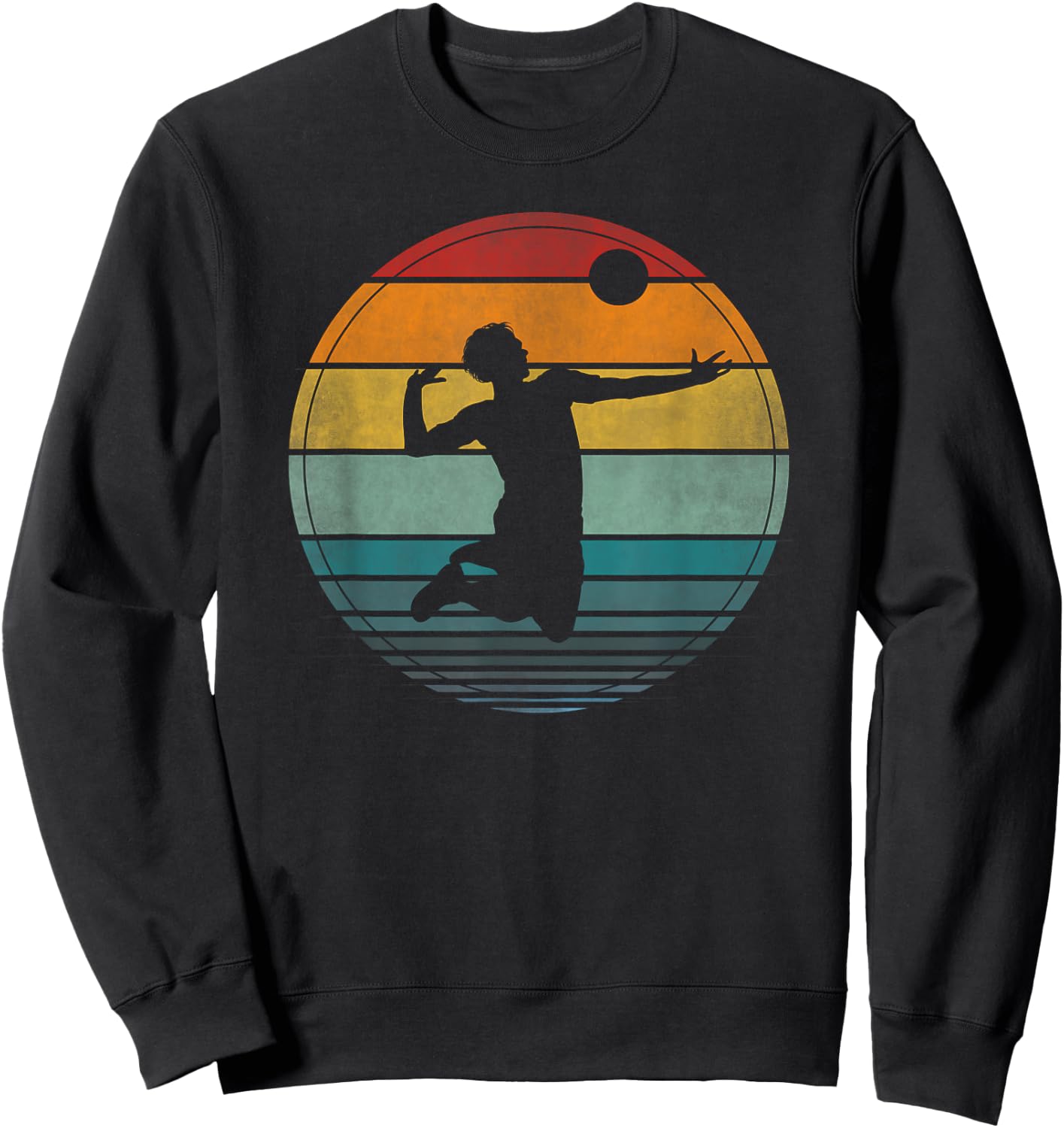 Volleyball Clothing Men's Beach Volleyball Sweatshirt - Sweatshirt | Black