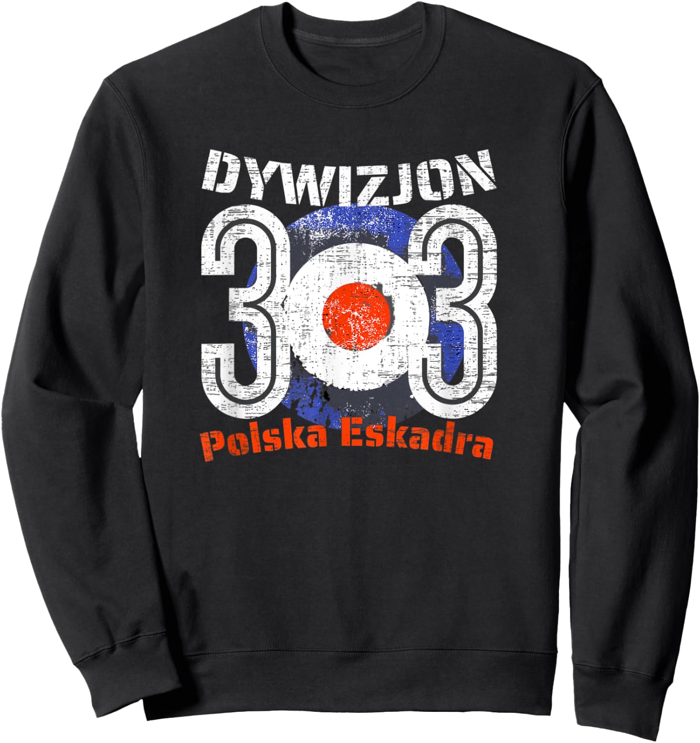 Dywizjon 303 - Polish Fighter Squadron Sweatshirt - Sweatshirt | Black