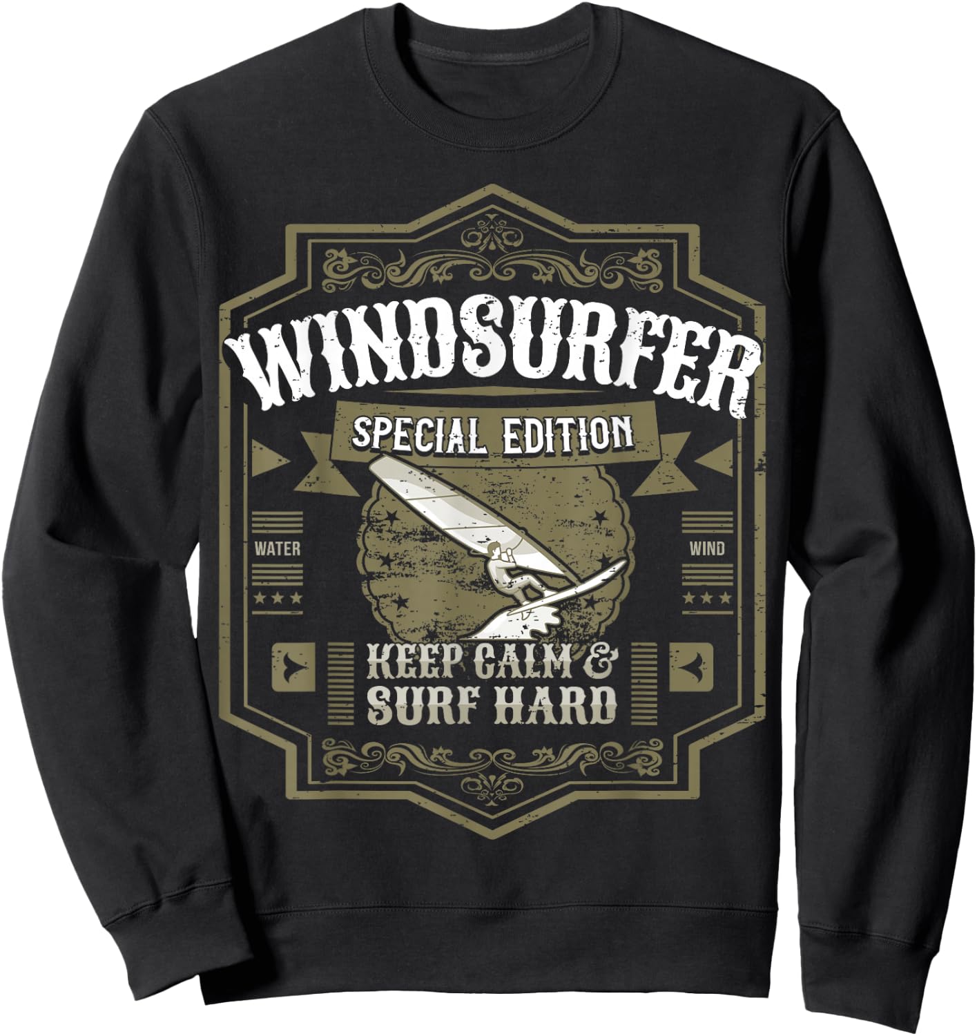 Windsurfing Special Windsurfer Sweatshirt - Sweatshirt | Black